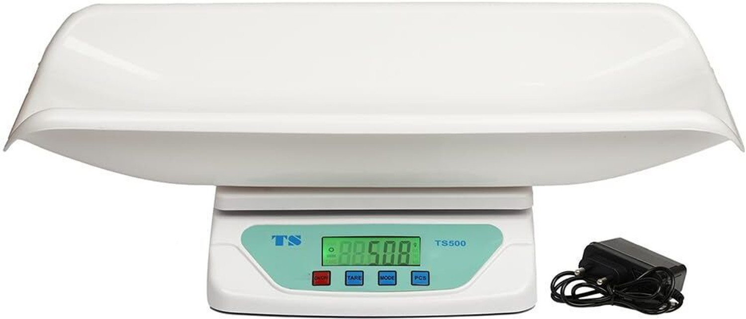 Image of MCP Newborn Digital Baby Weighing Scale with Tray - Accurate and Reliable Upto 30Kg Weighing Scale