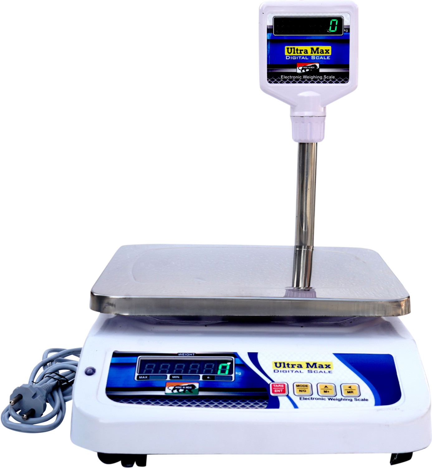 Image of ULTRA MAX 30 KG MS Body Weighing Scale Digital Weighing Scale Electronic Weight Machine Weighing Scale