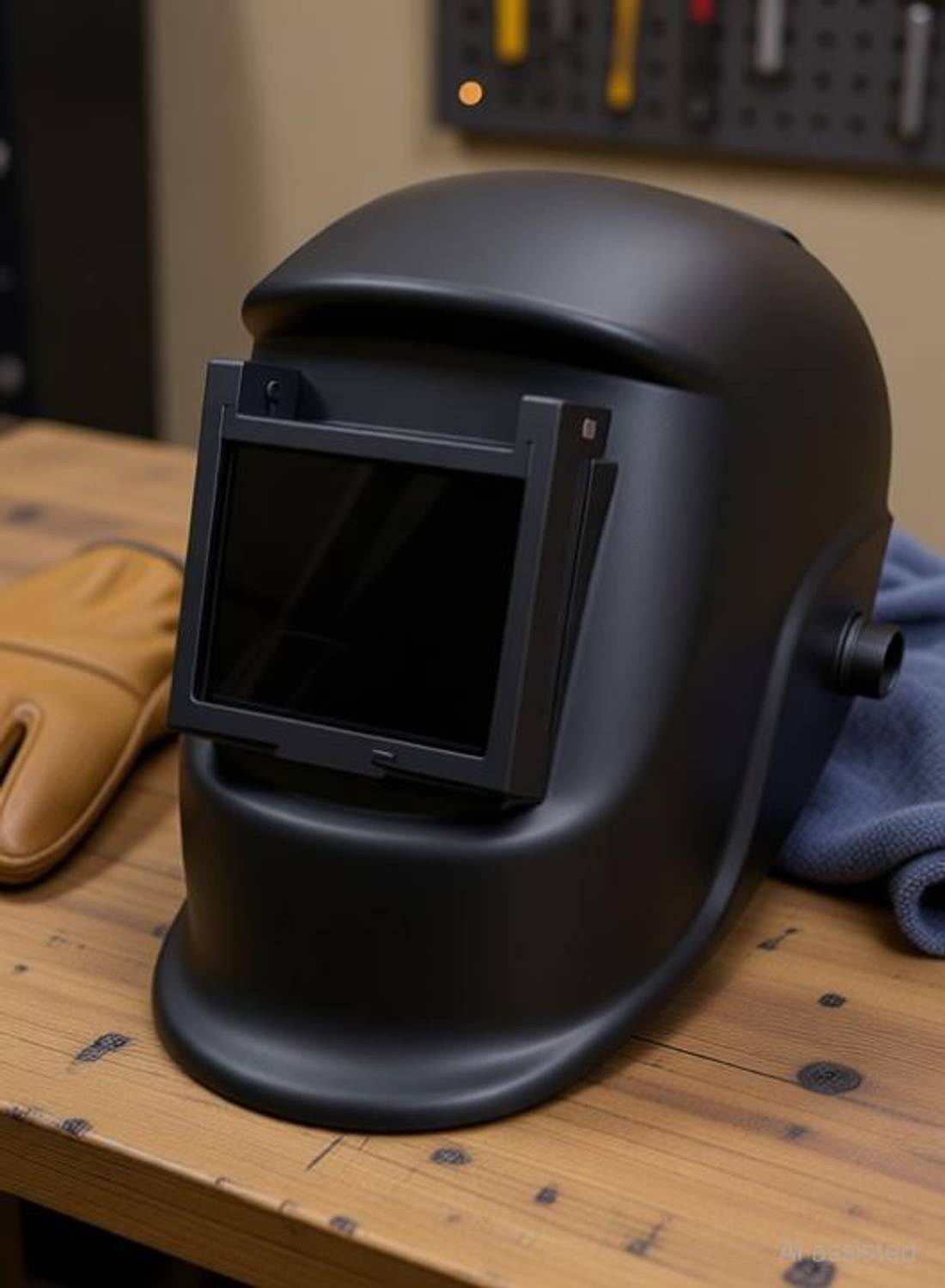 ambay Welding Helmet Shield Full Face Protection Front-Flip Screen Adjustable Headgear Alternator Welding Machine