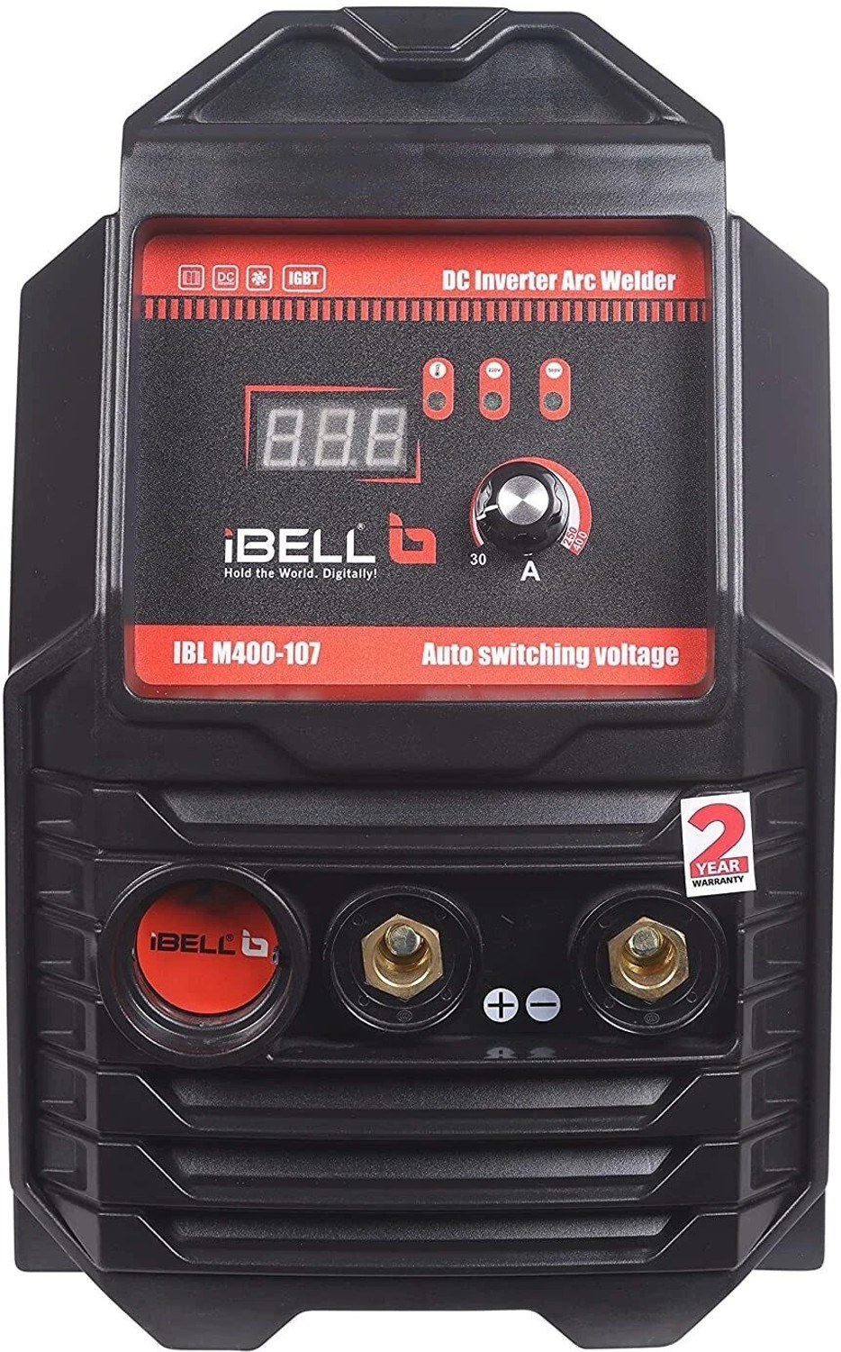 Image of iBELL IBL M400-107 Dual-Phase 400A, 220V Home & 380V Industrial Power, IGBT, Arc Force Inverter Welding Machine