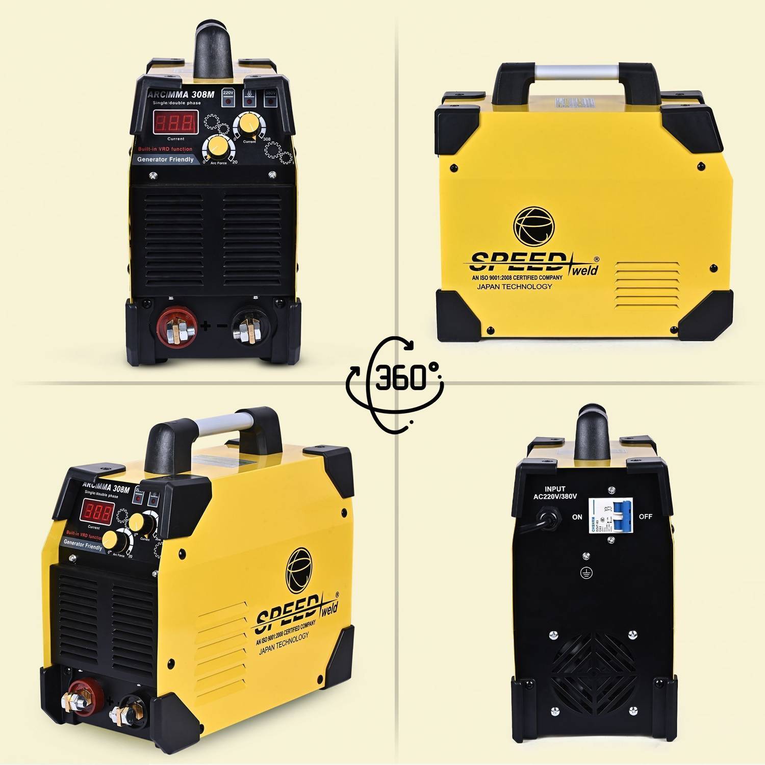 300a mma arc welding machine small mini heavy duty machine near me fabrication Inverter Welding Machine - Image 5