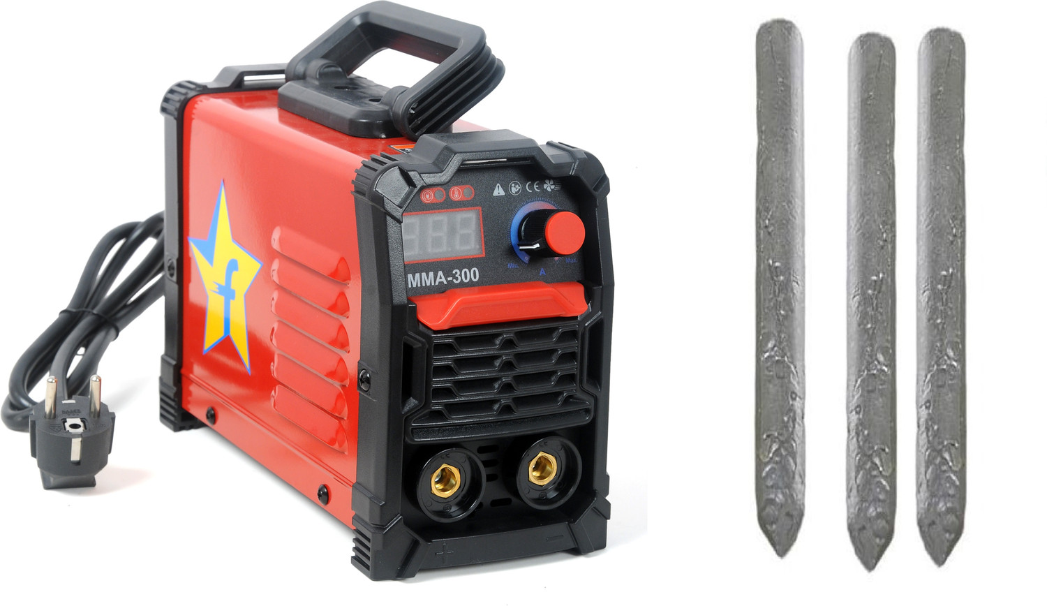 Image of Flipkart SmartBuy 300MMA ARC Welder Tools New Technology Small Size IGBT Single Phase Powerful Inverter Welding Machine