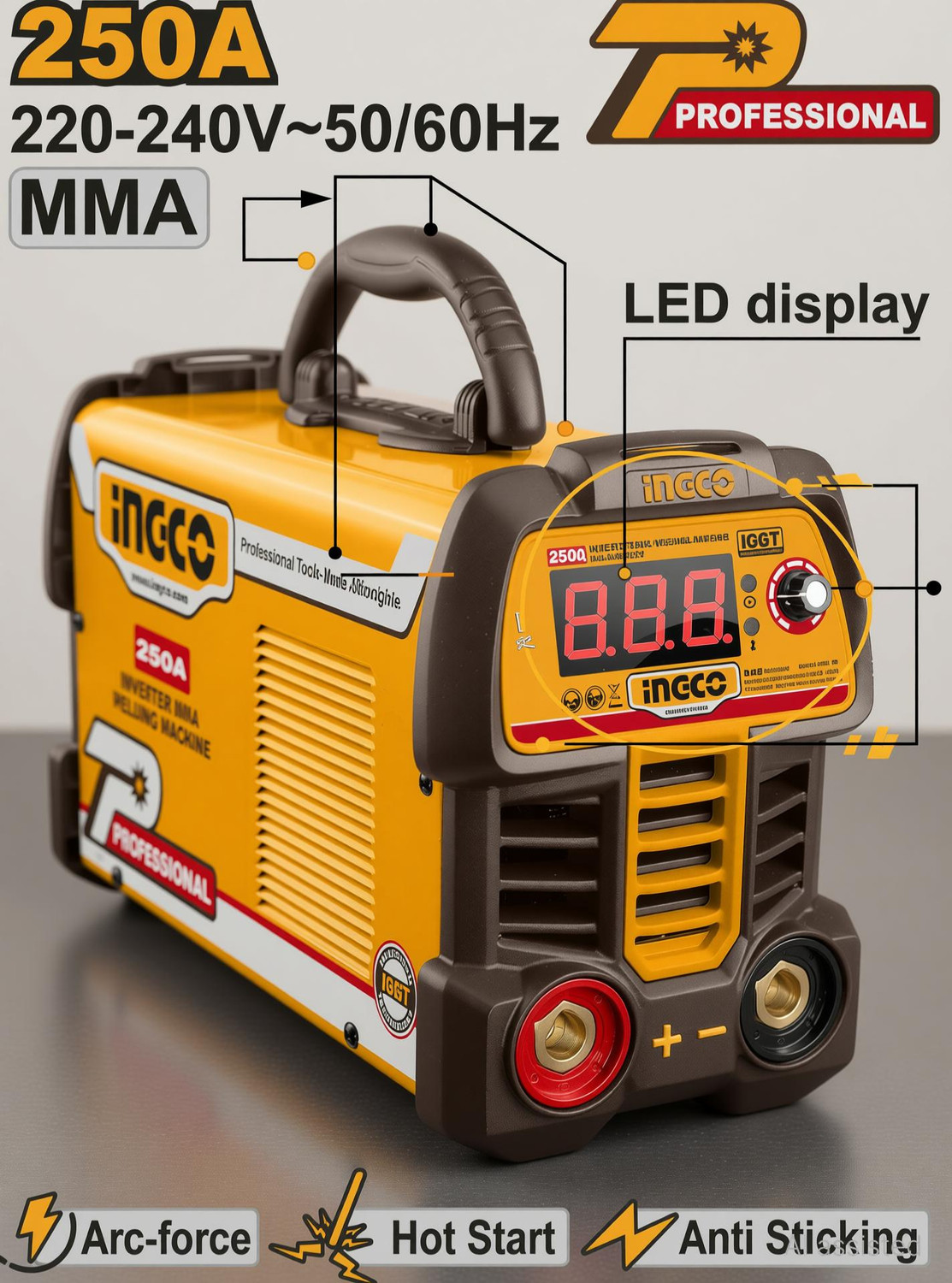 Image of INGCO ING-MMA25069 Inverter Welding Machine