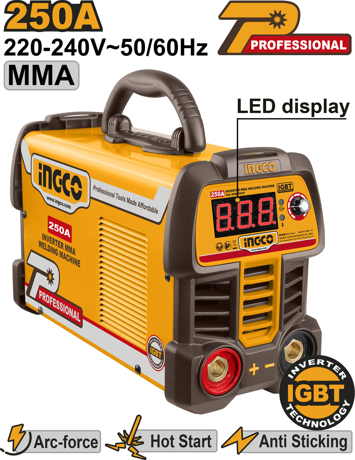 Image of INGCO ING-MMA25069 Inverter Welding Machine