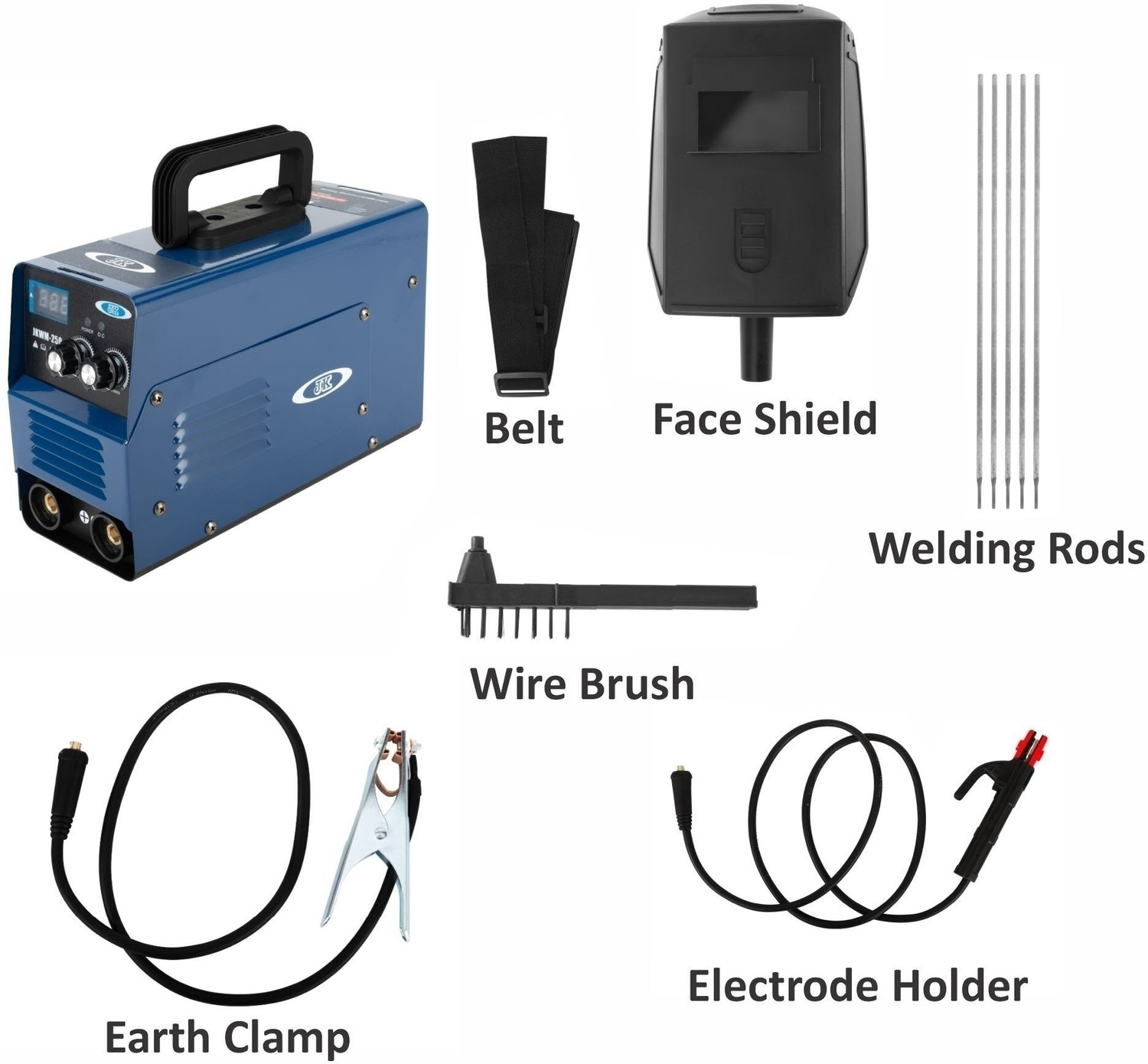 Image of JK Super Drive 250 ARC (IGBT) with Hot Start, Anti-Stick Functions, Arc Force Control Inverter Welding Machine