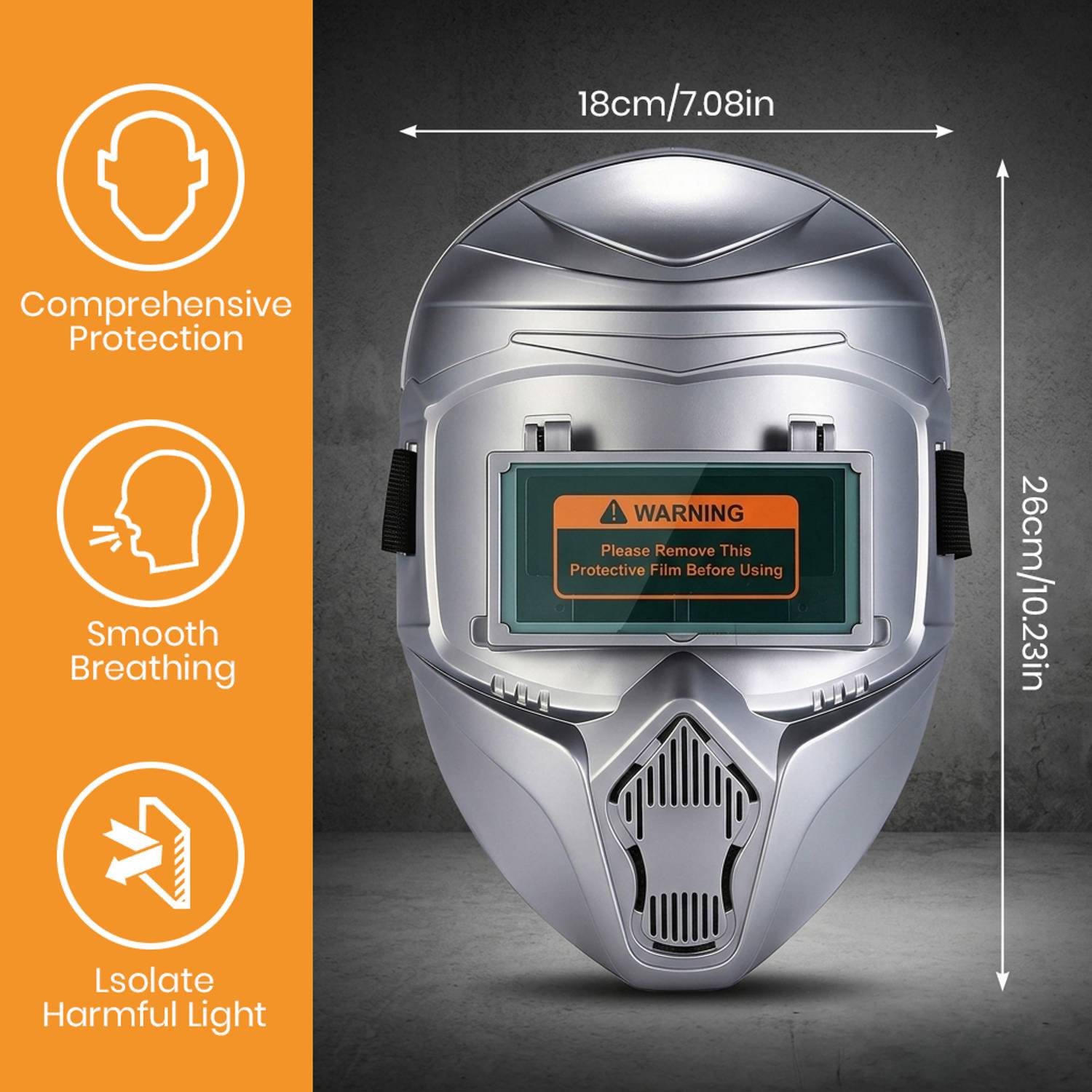 SERPLEX Auto Darkening Welding Helmet - Image 5