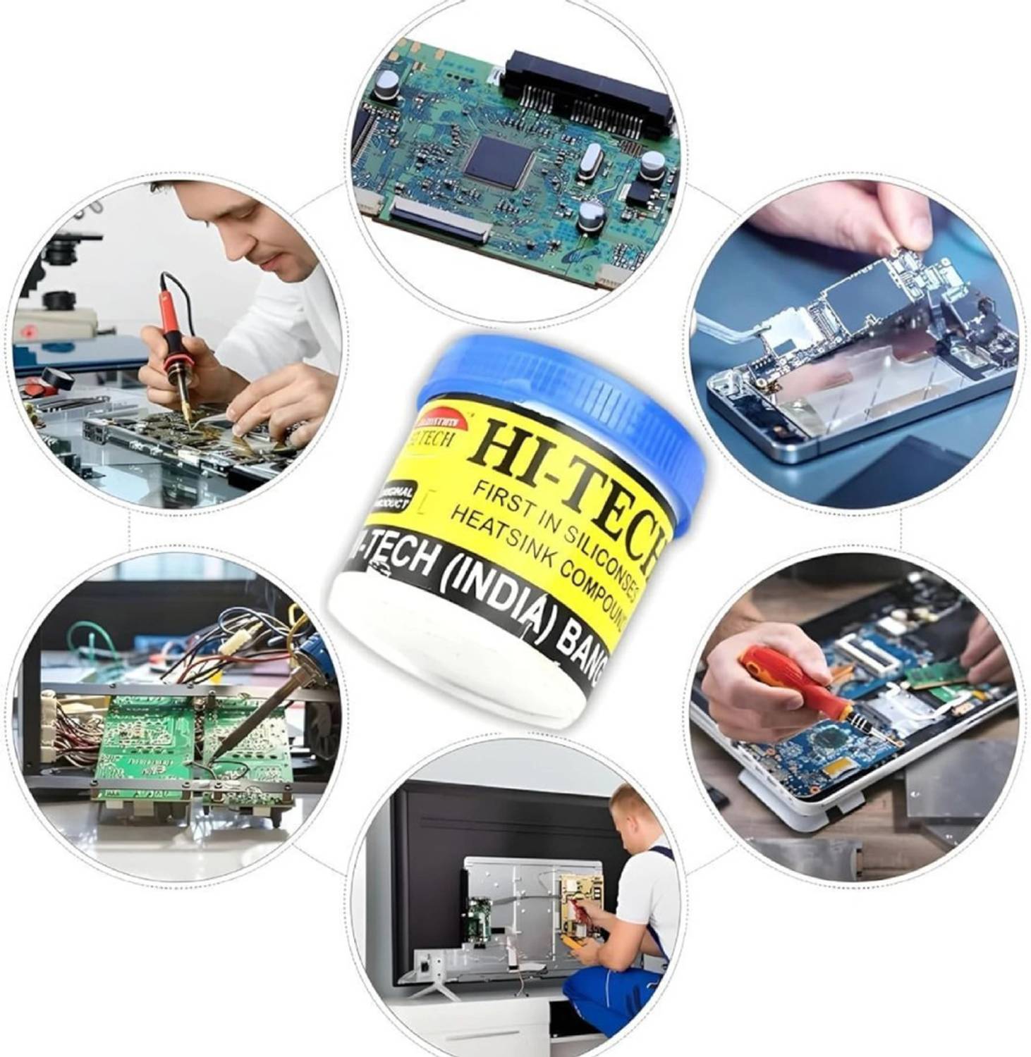 Gilhot Hi-Tech 50g Thermal Paste-Heat Transfer Compound for CPU&IC