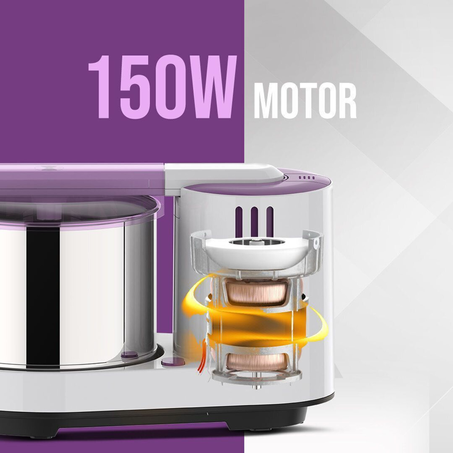 Image of ULTRA Grind+ Gold Celebration Pack - 2 Liters with 1L Spice Drum Table Top Wet Grinder