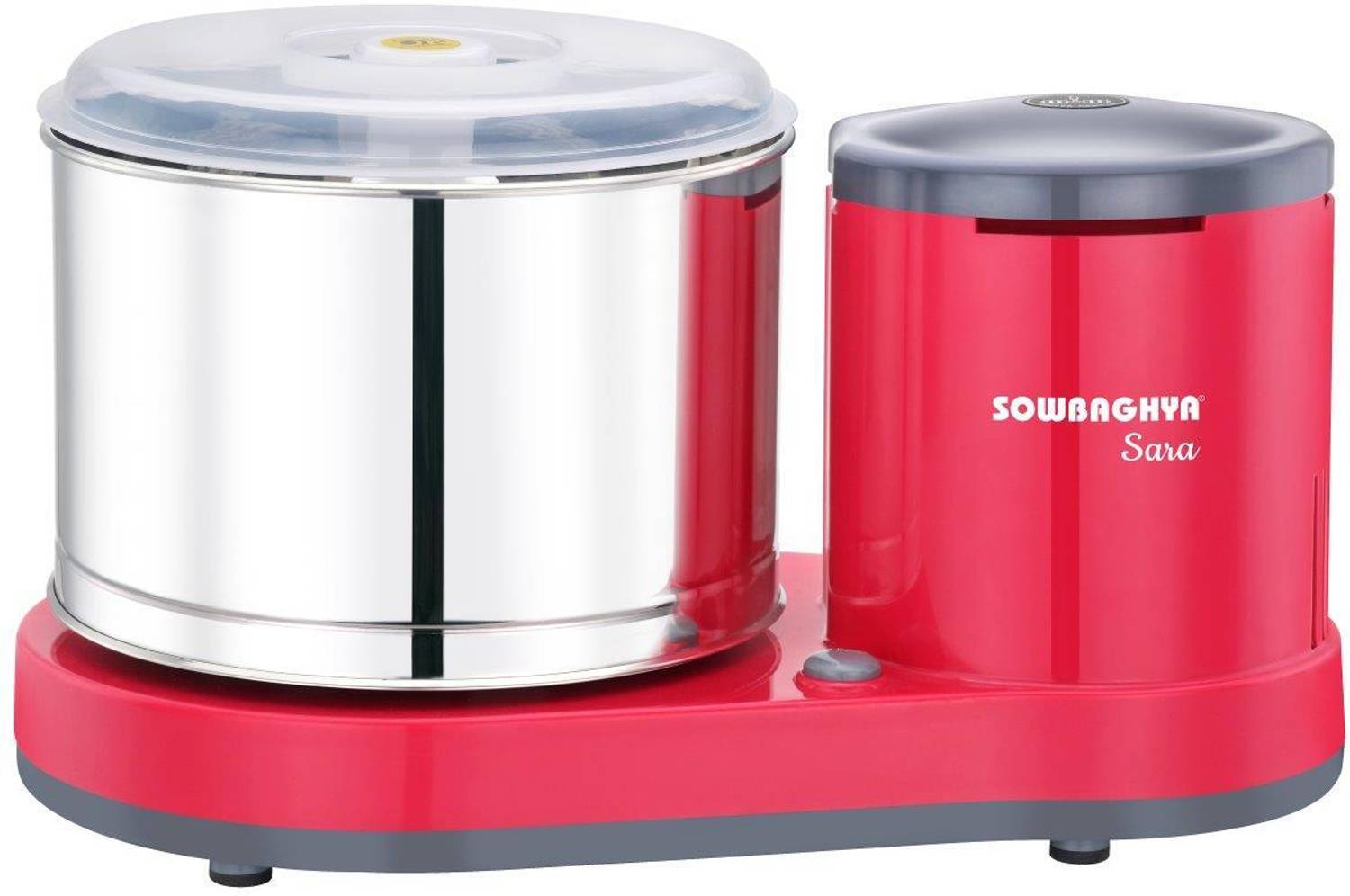 Sowbaghya Sara Wet Grinder (Pink)