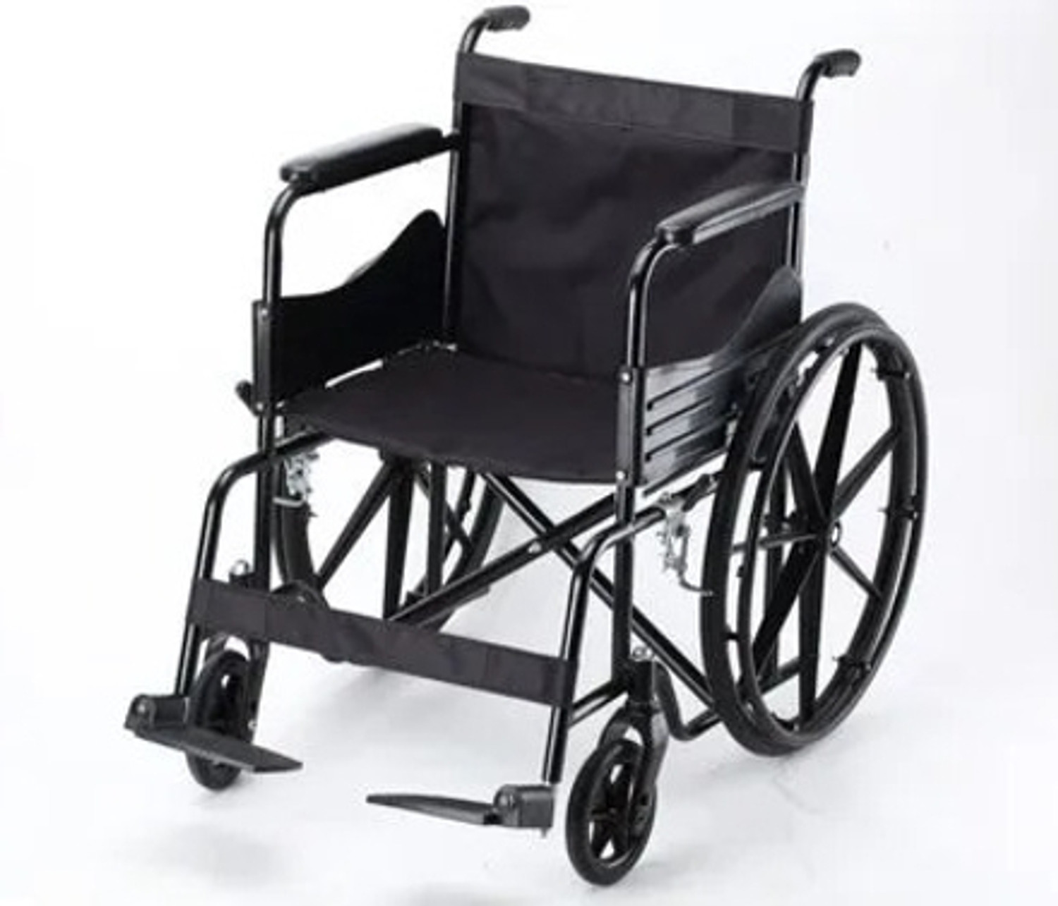 Image of HealthEmate Lifemove Solid Magwheel with self brake 100 kg capacity Manual Wheelchair
