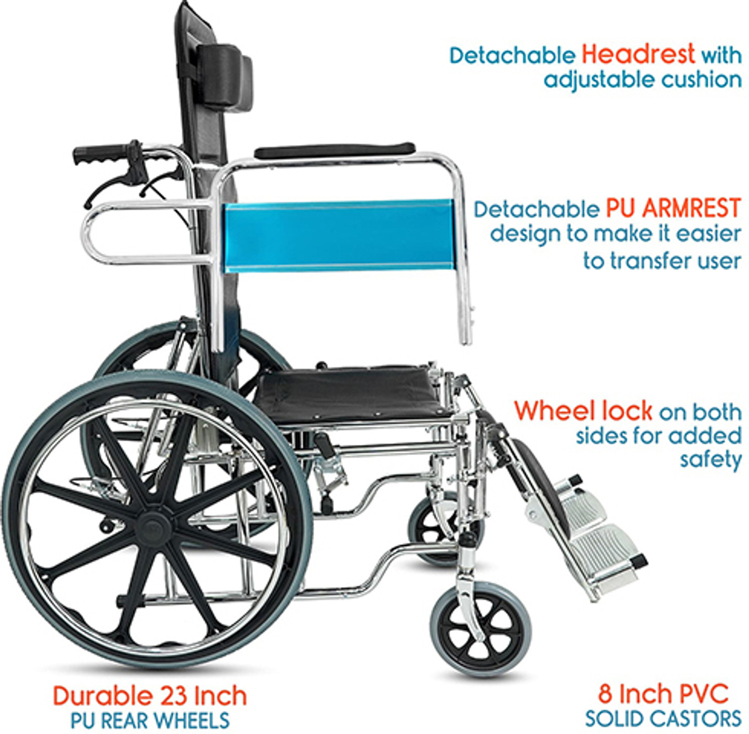 Image of KosmoCare RCS301 Manual Wheelchair