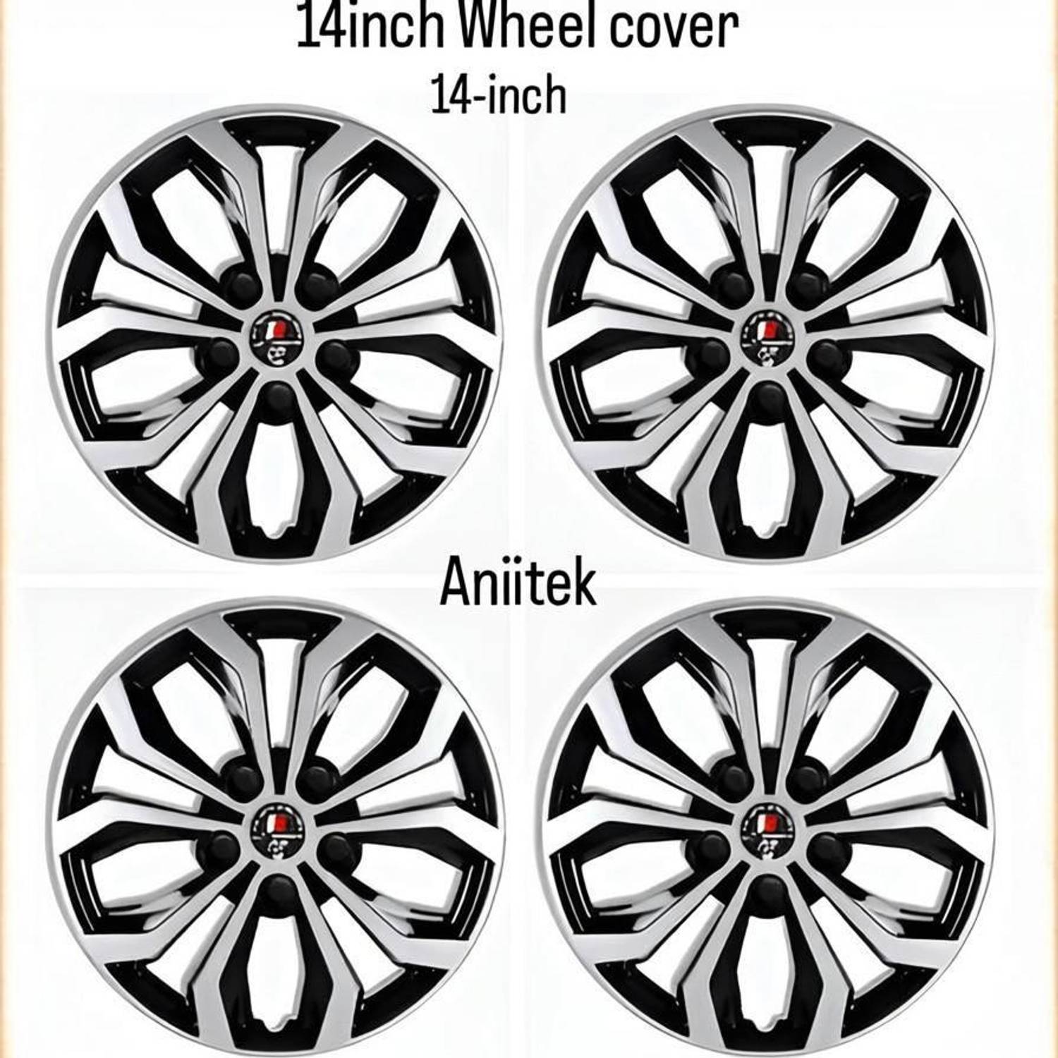ANiiTEK 14inch Wheel Cover Wheel Cover For Universal For Car Universal For Car