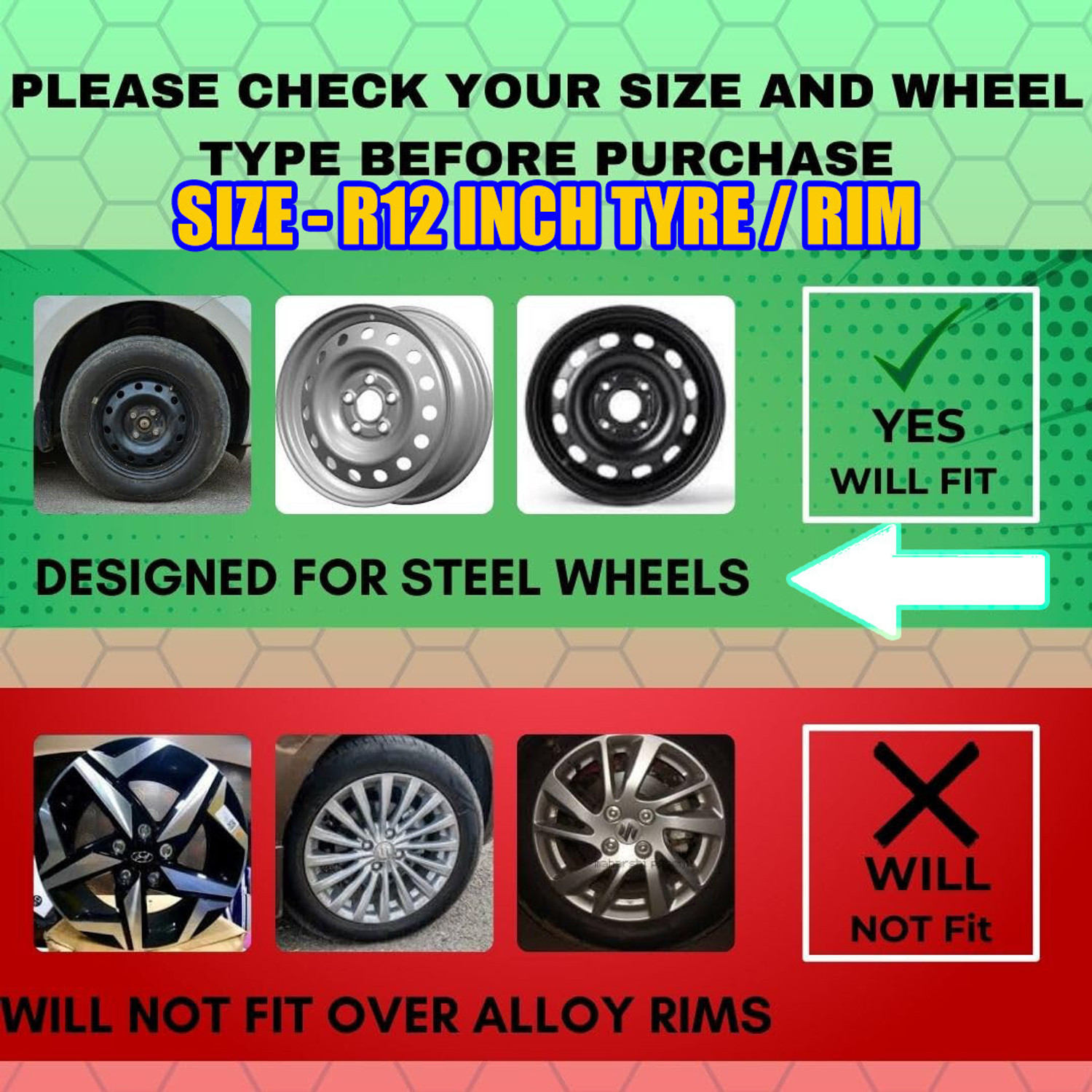Image of ANAYA G aulto 800 NEW1 Wheel Cover For Maruti Alto 800