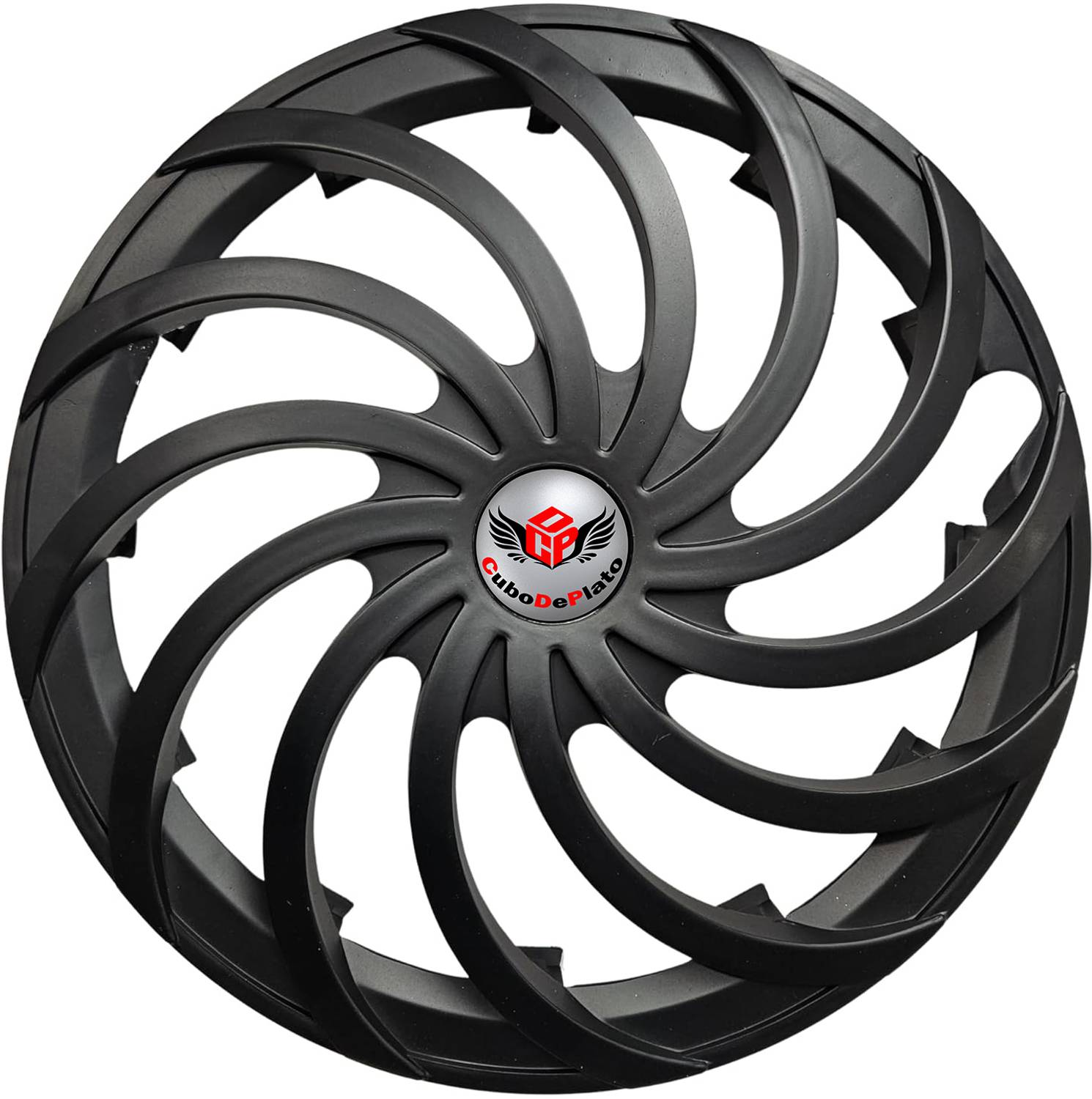 CuboDePlato snac black Wheel Cover For Mahindra Bolero - Image 2