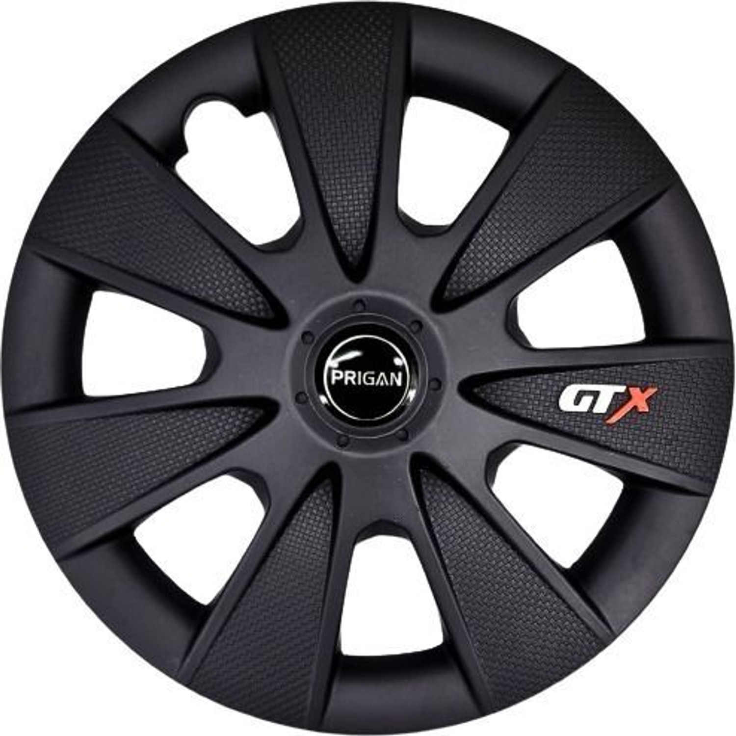 Image of PRIGAN GTX BLACK 13 INCH Wheel Cover For Universal For Car NA