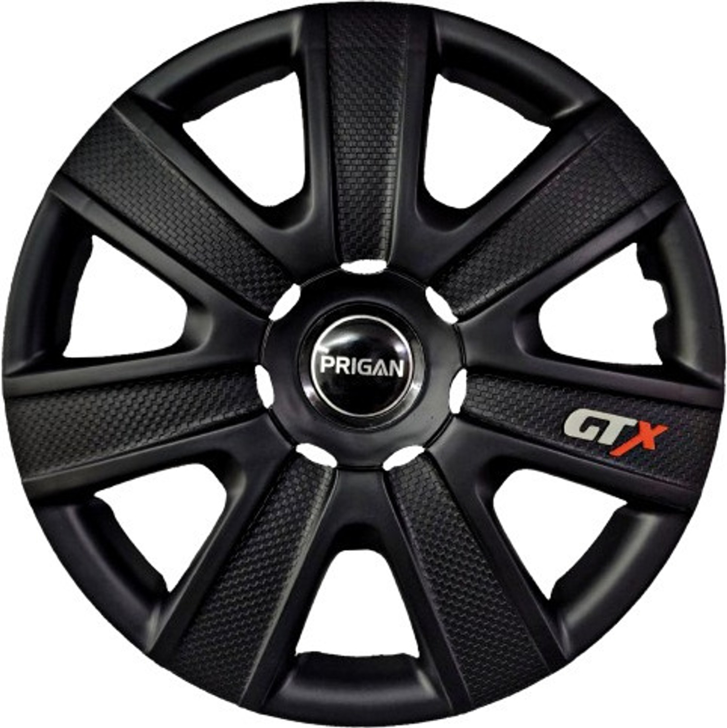Image of PRIGAN GTX BLACK 14 INCH Wheel Cover For Universal For Car NA