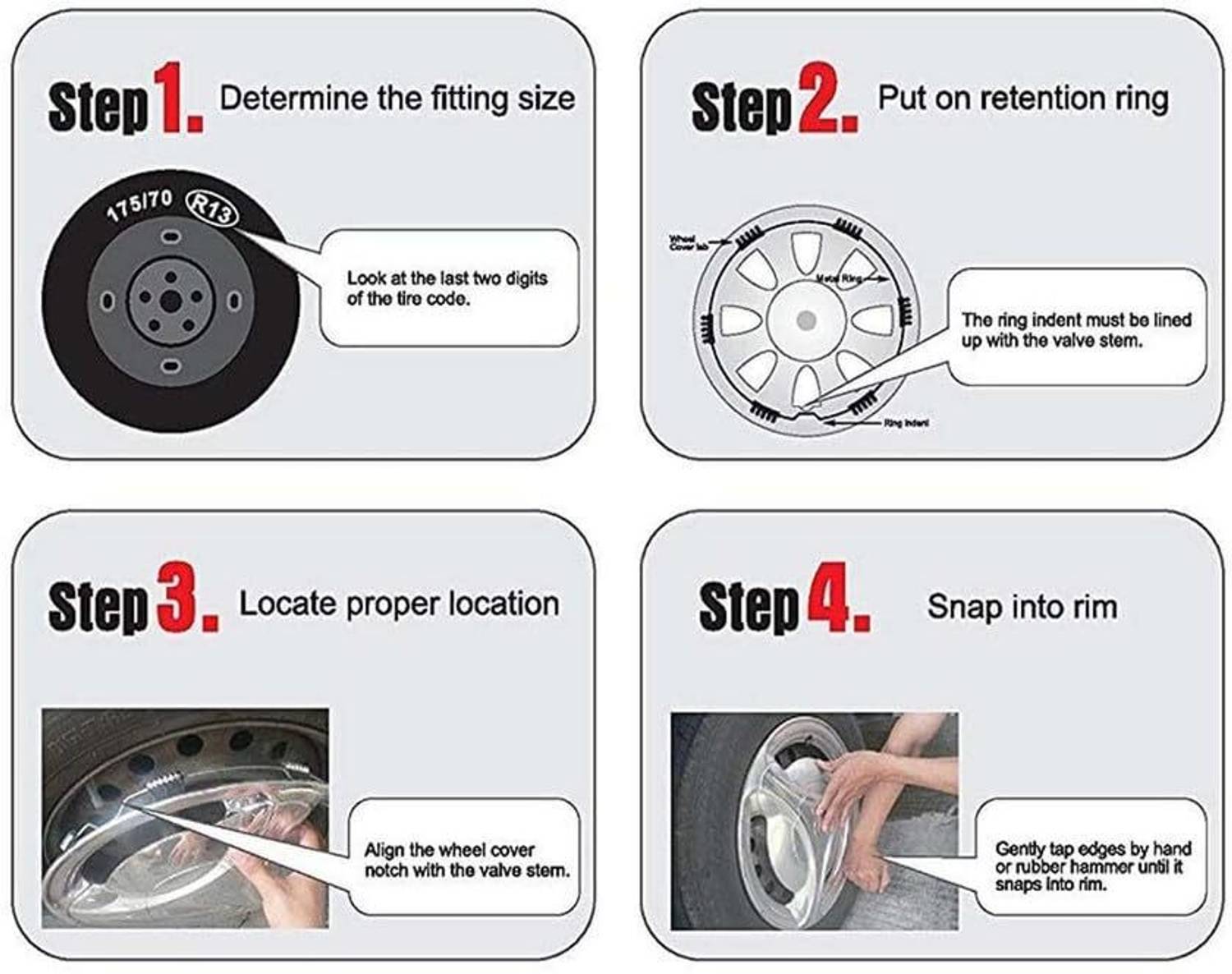 CuboDePlato snac black Wheel Cover For Mahindra Bolero - Image 4