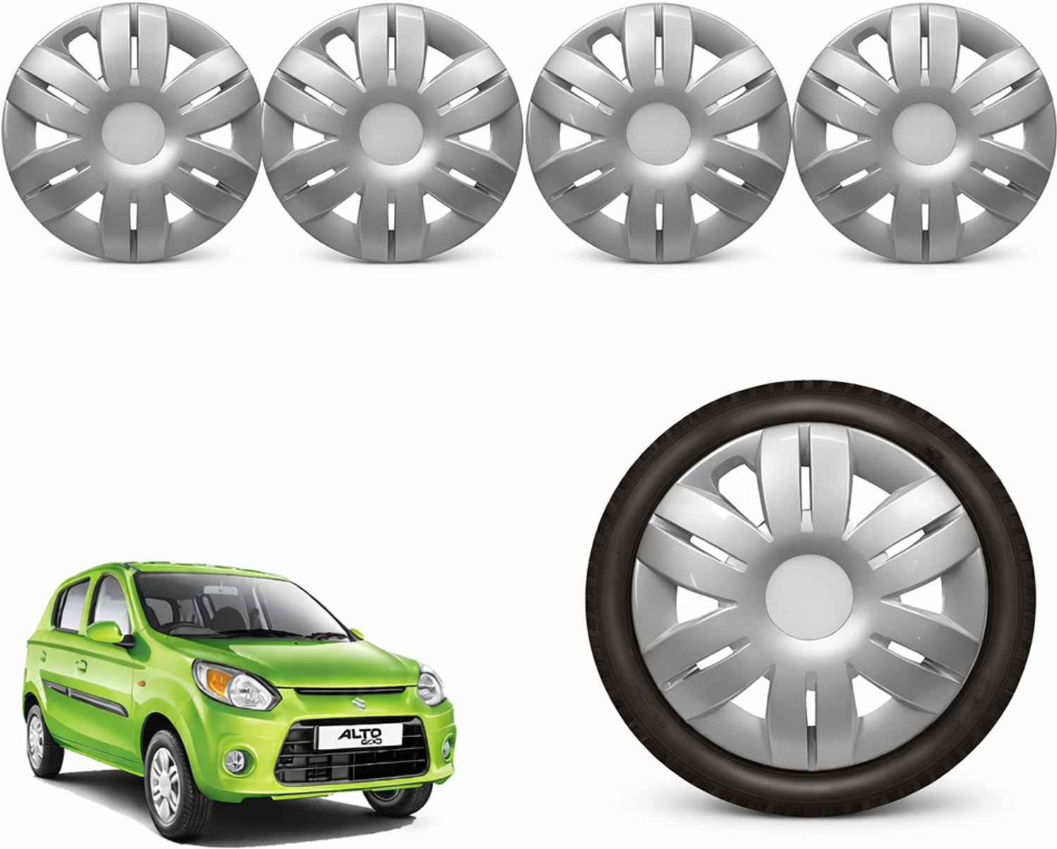 Image of MGT Alto 800 Wheel Cover (12 inch) Wheel Cover For Universal For Car Universal For Car