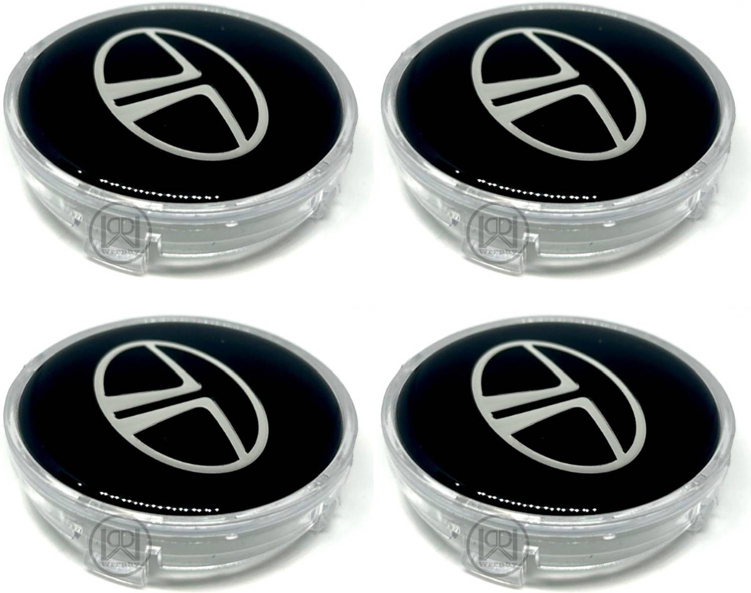 Havout 4 pcs Black Wheel Hub Caps for Tata Tiago, Nexon - Image 1