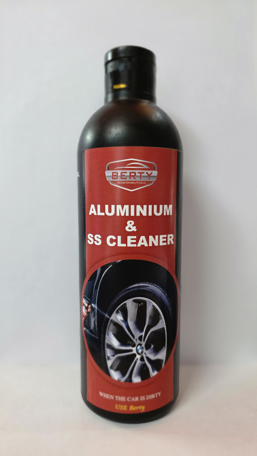 Image of BERTY Aaluminum & SS Cleaner for Aluminum and SS parts Cleaning 500 ml Wheel Tire Cleaner
