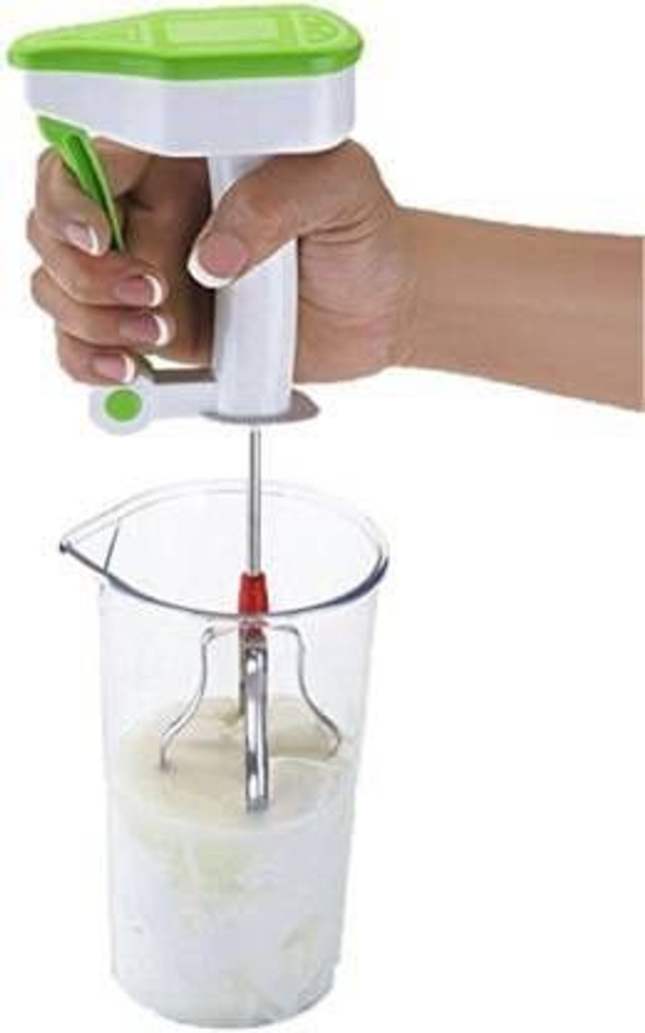 Image of mitsu Power Free Hand Blender for Egg & Cream Beater, Milkshake, Lassi, Butter Milk Mixer Maker 0 Hand Blender (Multicolor) Plastic Cage Whisk