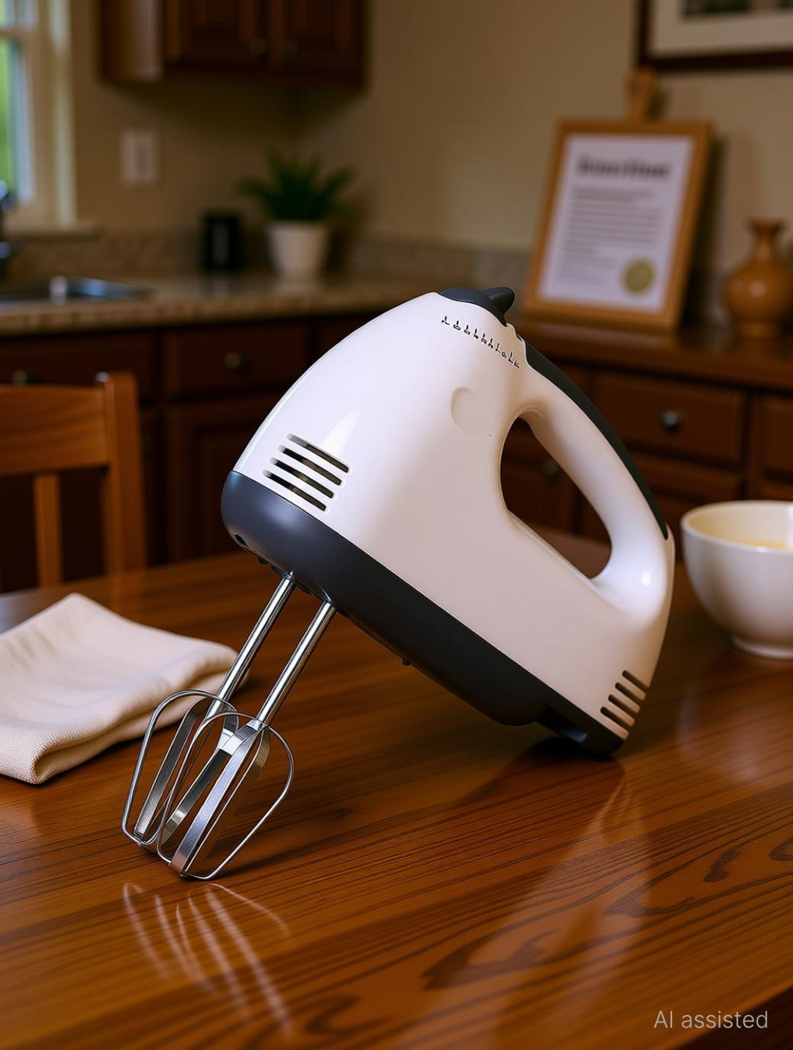 Image of Aum Enterprises Kitchen Electric Hand Mixer and Blenders Plastic Balloon Whisk