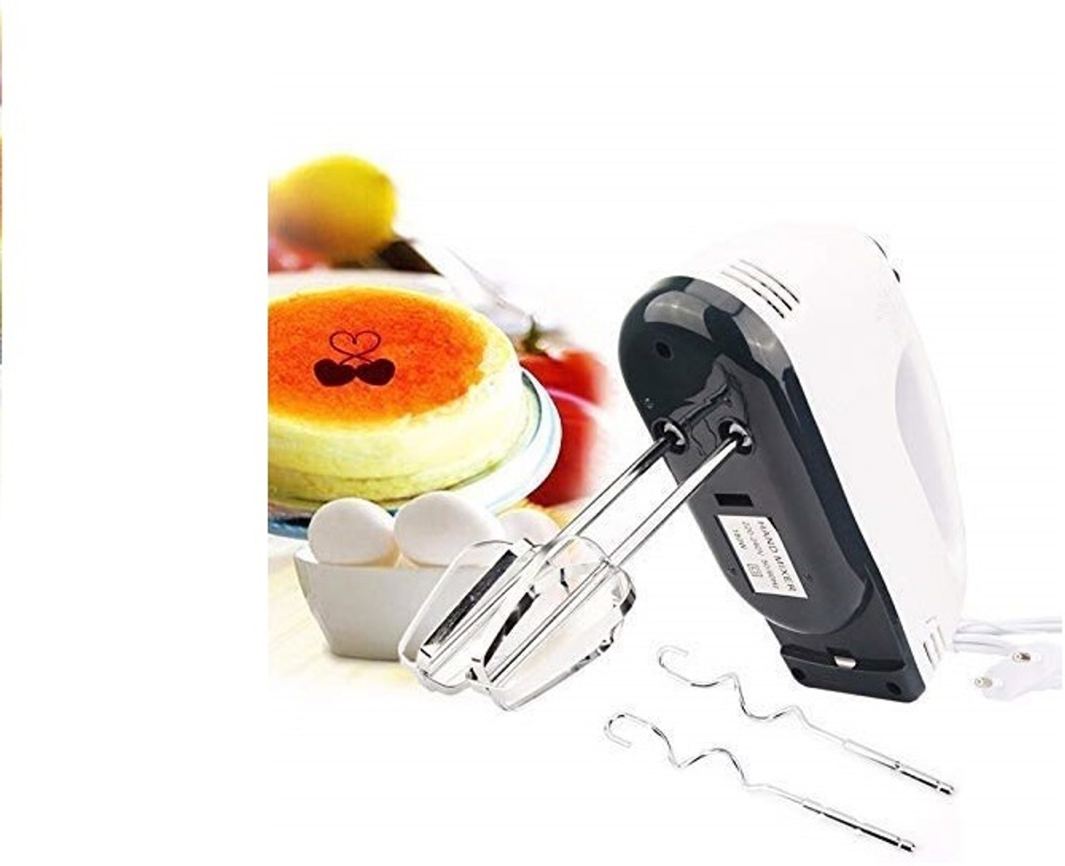 Image of Aum Enterprises Kitchen Electric Hand Mixer and Blenders Plastic Balloon Whisk