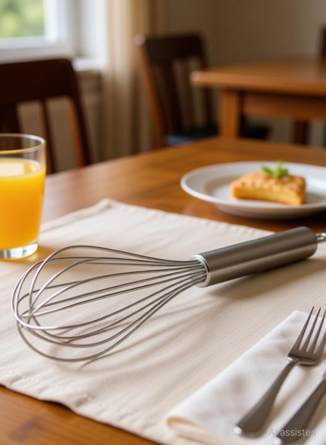 Image of ABbuy Steel whisk । Egg Mixer। hand egg beater। Whisk। steel balloon Stainless Steel Balloon Whisk