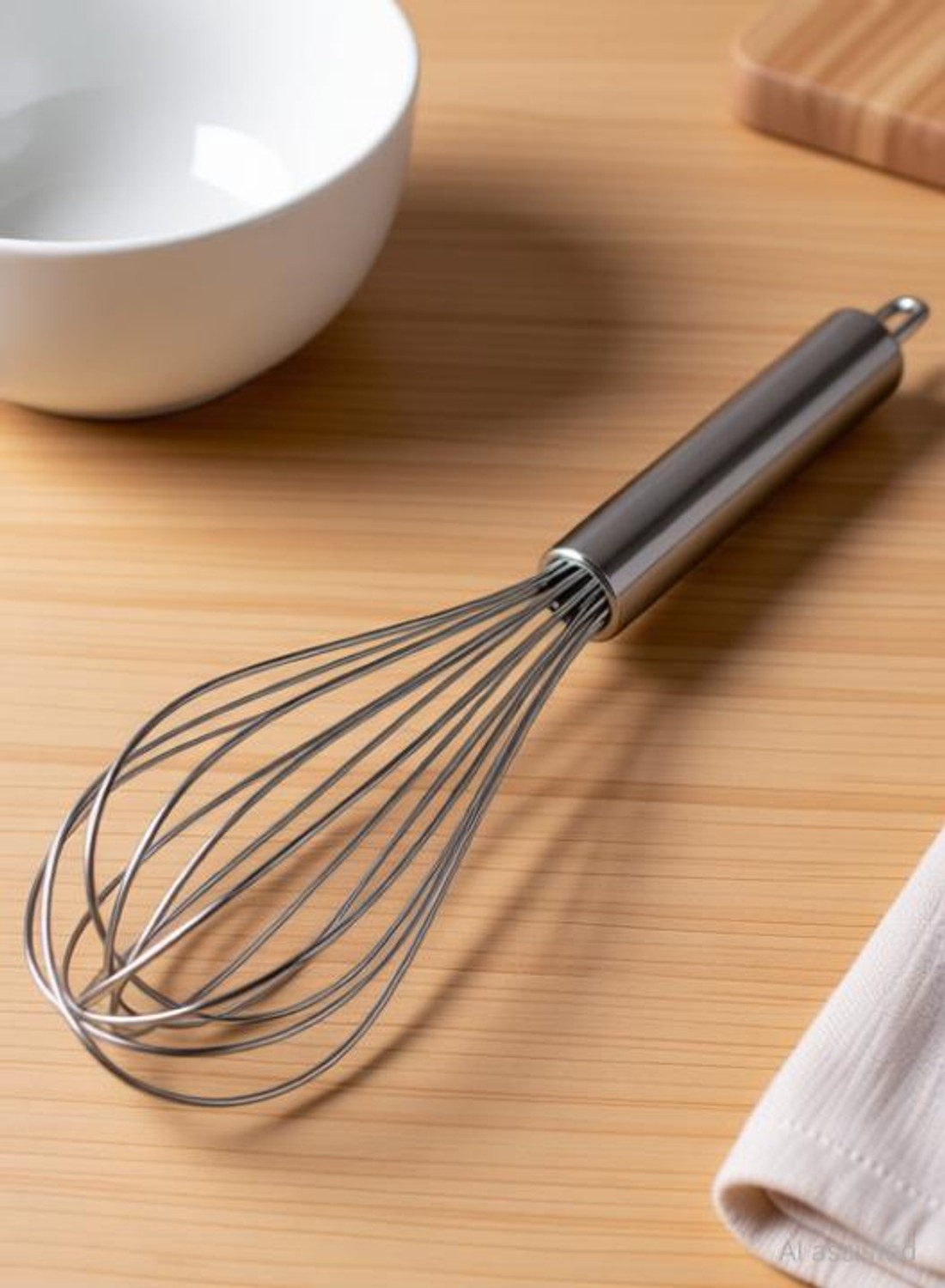 Image of ABbuy Steel whisk । Egg Mixer। hand egg beater। Whisk। steel balloon Stainless Steel Balloon Whisk