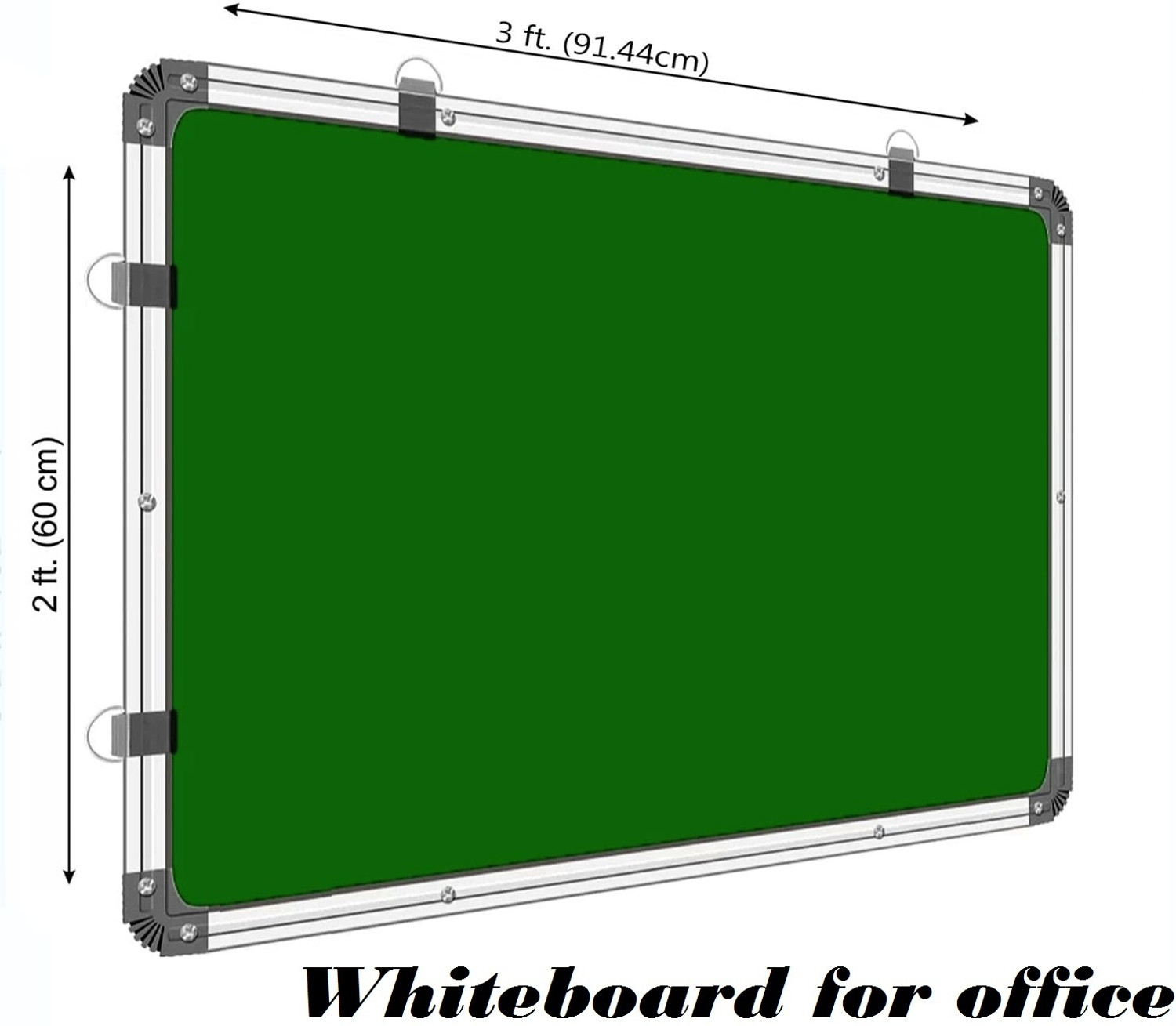 Image of Viprax Non Magnetic NON MAGNETIC Melamine 2 x 3 feet Whiteboards
