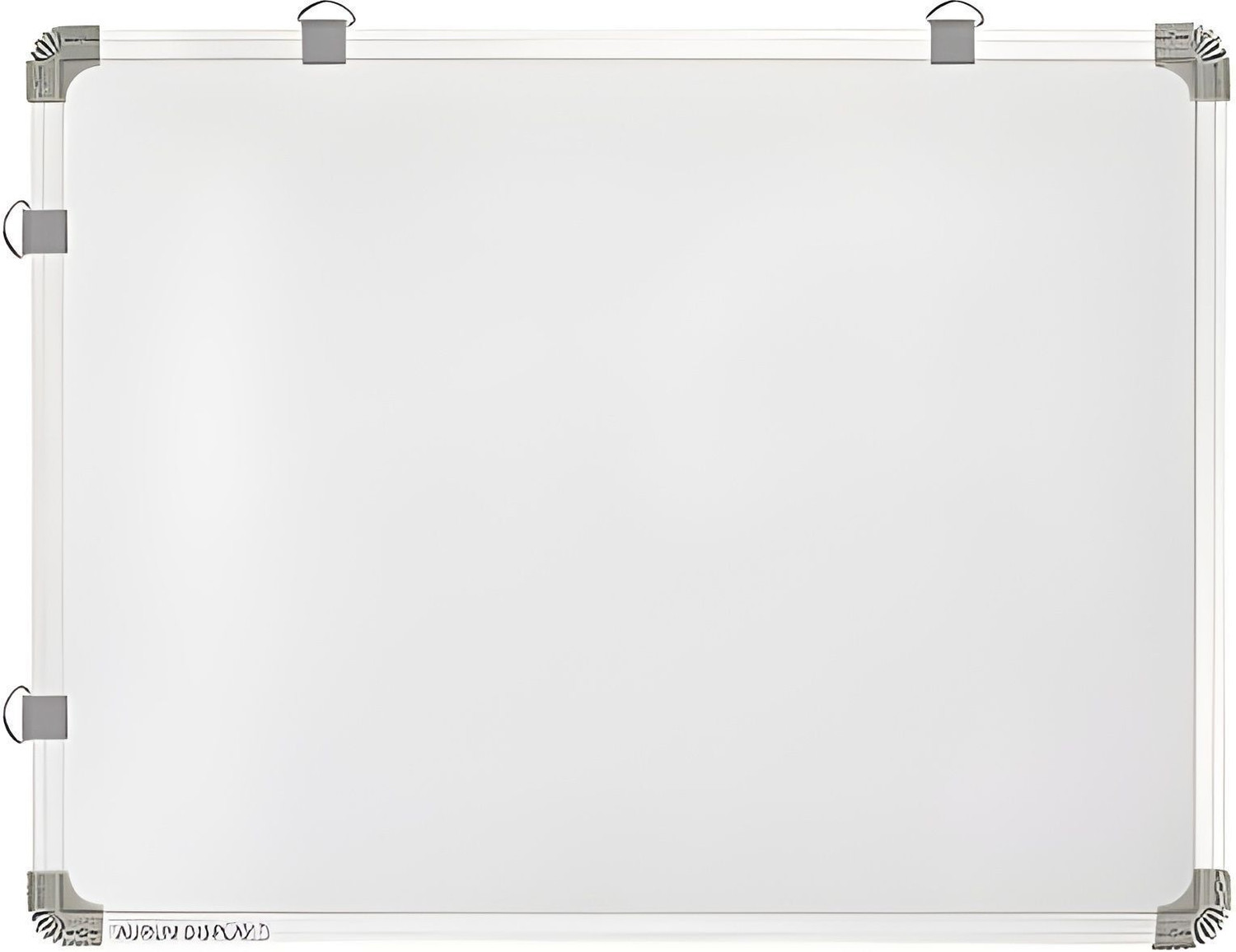 Image of Boardy Reversible 2x3 Feet Whiteboard | Green Chalk Board Surface Scratch-Resistant Melamine Glossy Surface | Lightweight Aluminium Framed with Sliding Hanging Clips (60 x 90 cm) Whiteboards