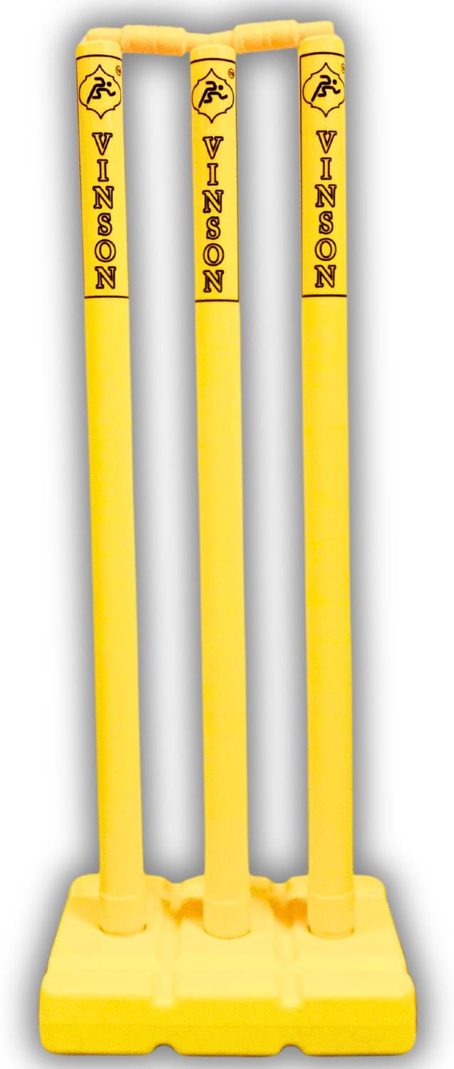 Vinsonsports VINSON Senior Heavy Duty Cricket Stumps Set with Bag