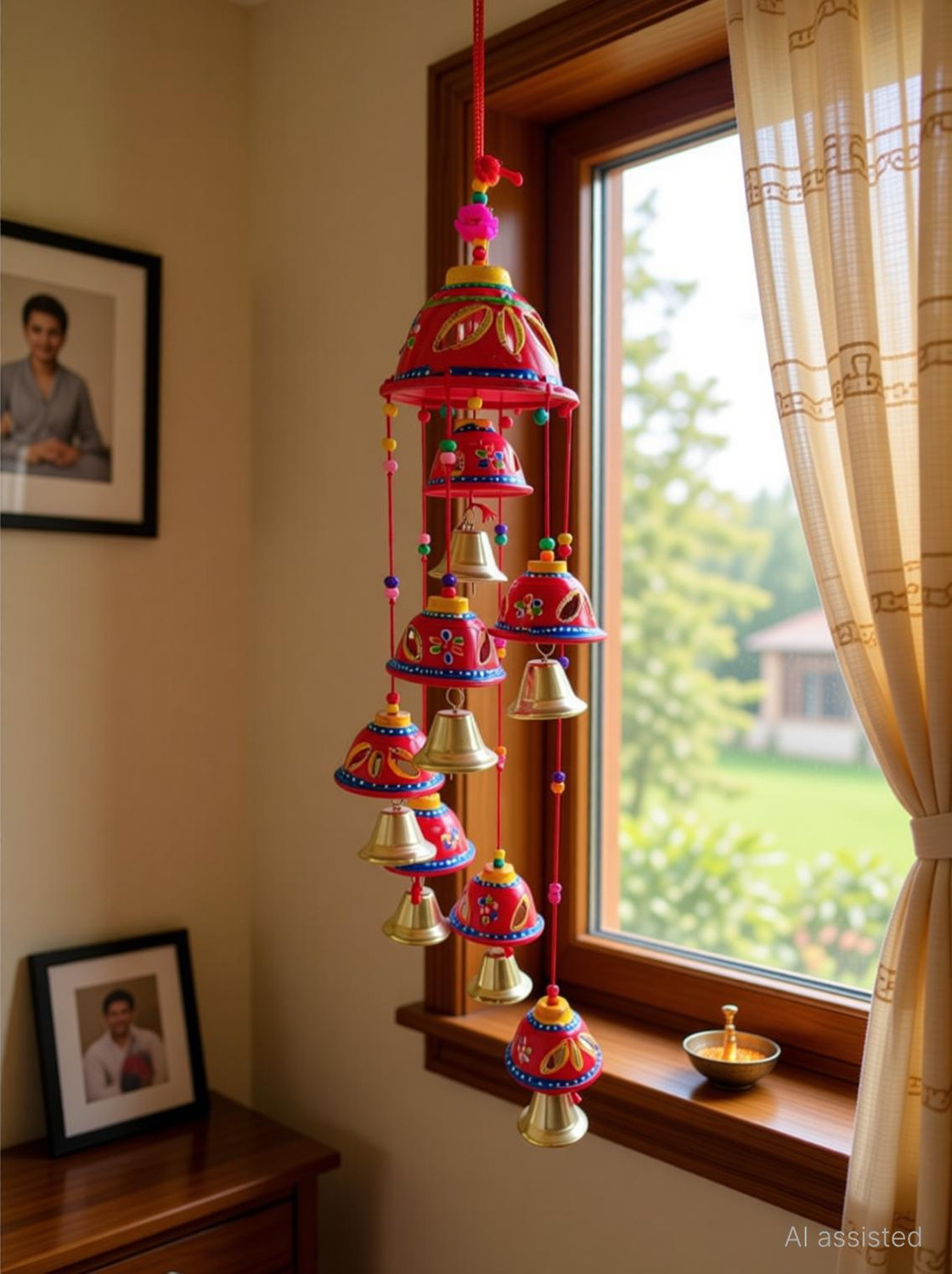 Image of shanu craft and creations Plastic Windchime