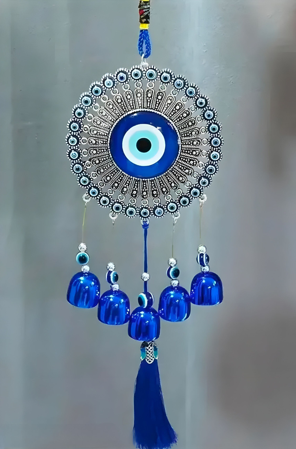Image of Earthcon Evil eye protection dream catcher for home Steel Dream Catcher