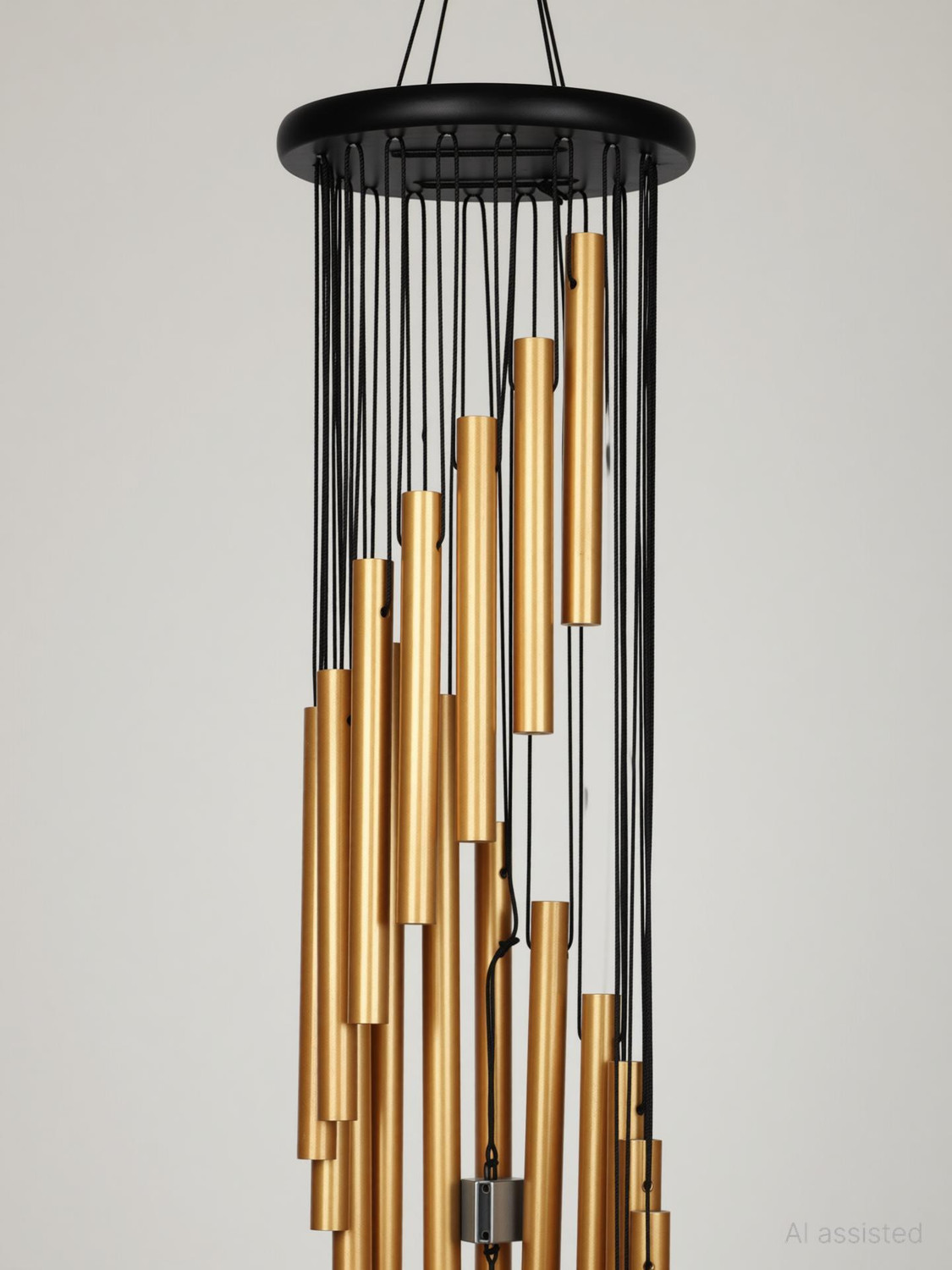 Image of MELOPA Aluminium, Wood Windchime