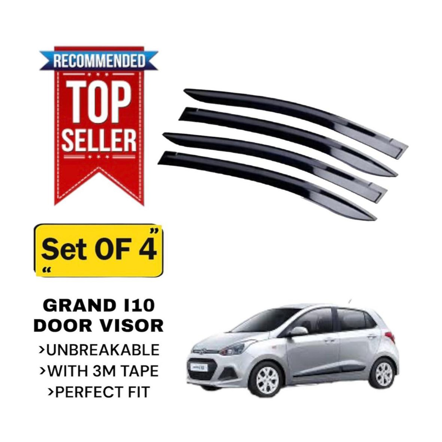 Image of GENFRIDD For Non-convertibles Front Wind Deflector