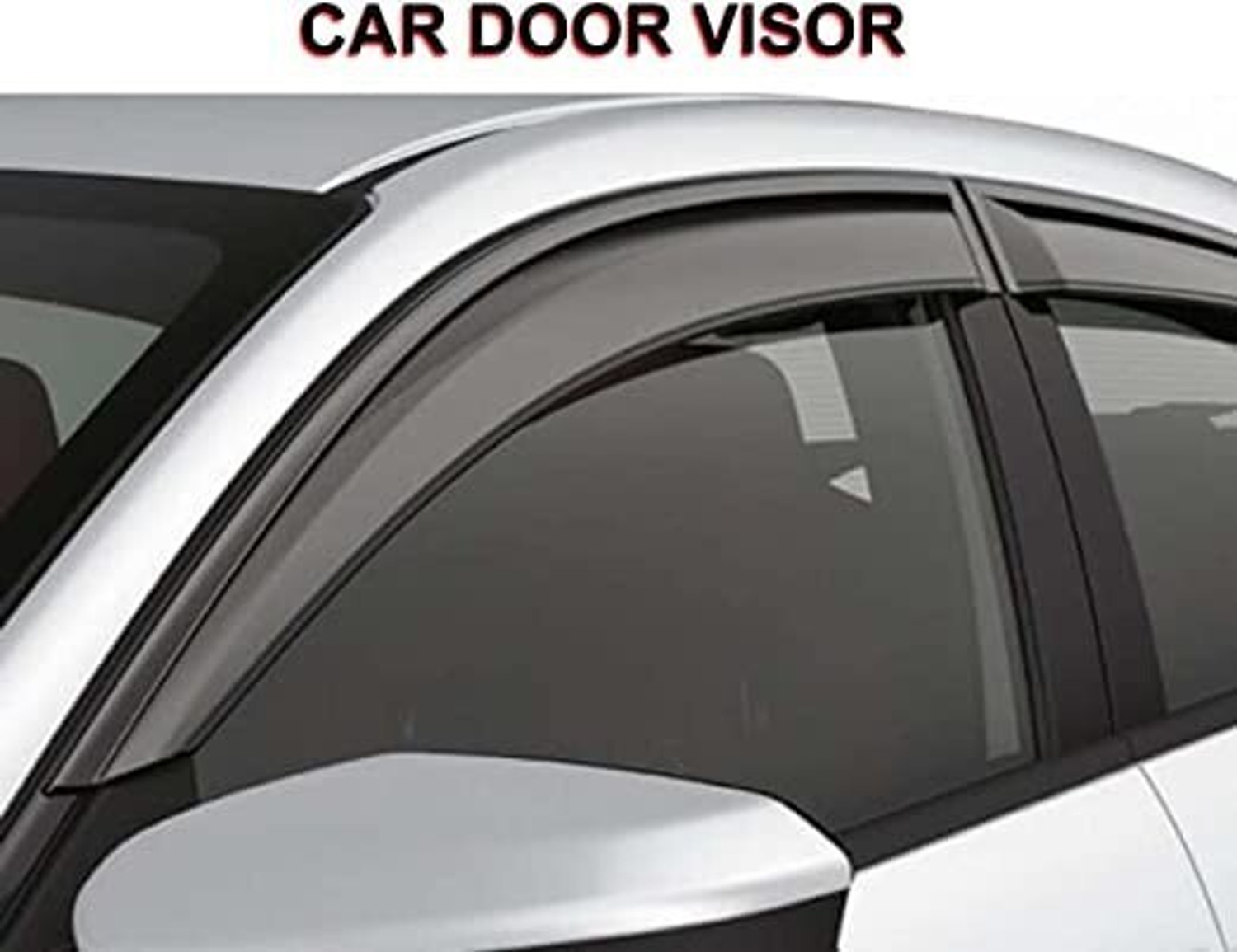 Image of MOTOSHIELD For Non-convertibles Front, Rear Wind Deflector