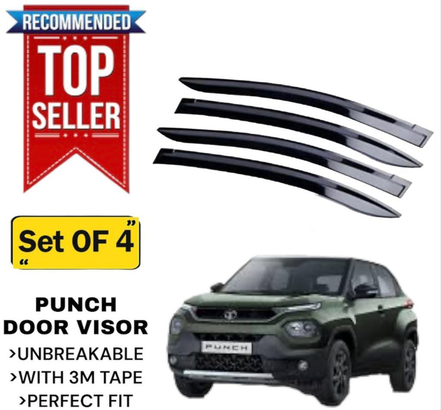 Image of GENFRIDD For Non-convertibles Front Wind Deflector