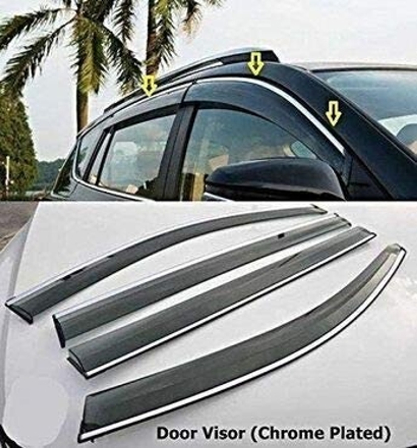 Image of MOTOSHIELD For Non-convertibles Front Wind Deflector