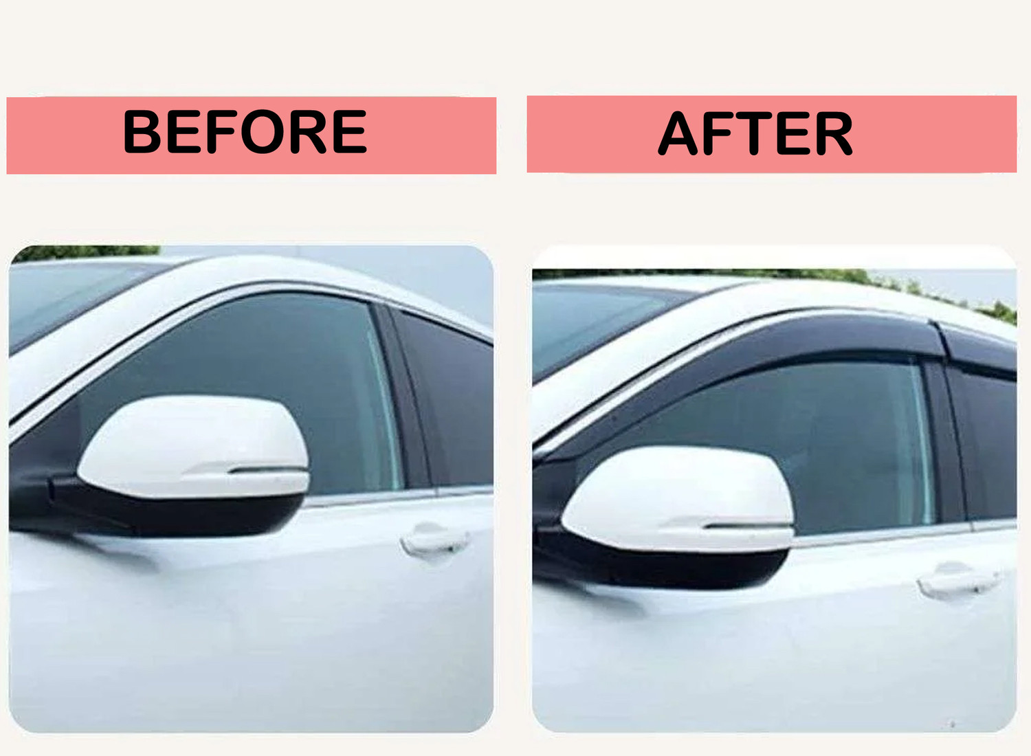 Image of Auto E-Shopping For Convertibles Front, Rear Wind Deflector