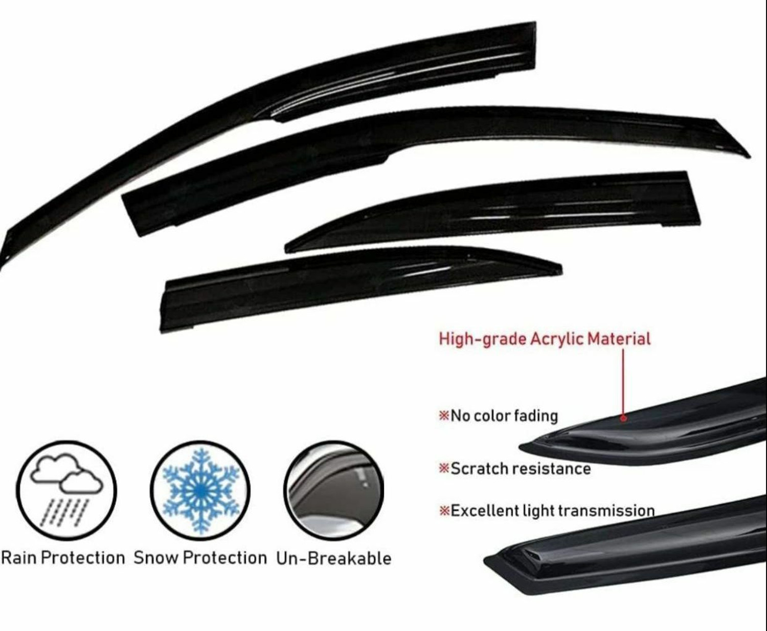Image of Dylon For Non-convertibles Front Wind Deflector