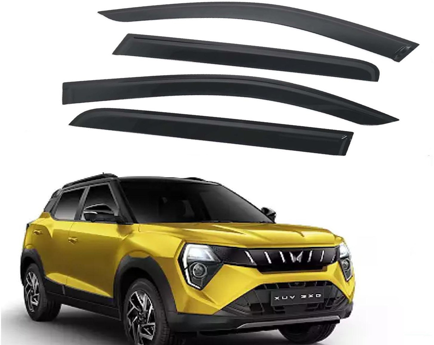 Image of Auto E-Shopping For Convertibles Front, Rear Wind Deflector