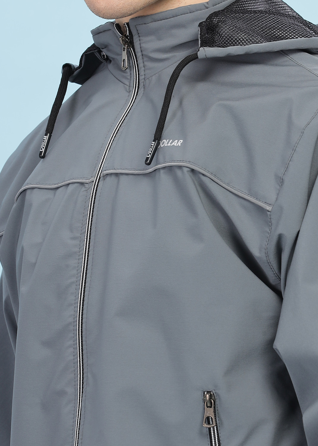 Image of Dollar Solid Men Wind Cheater
