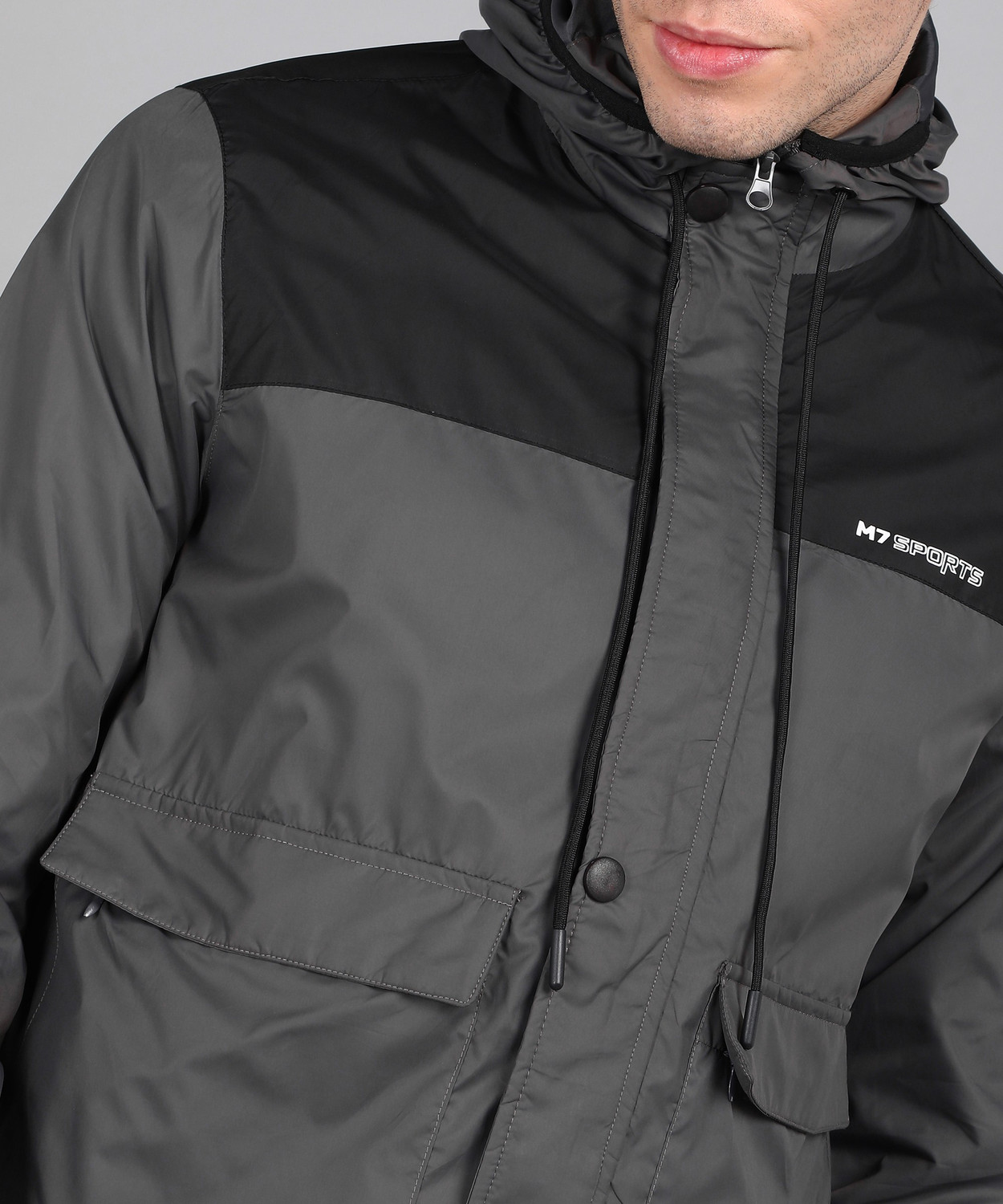 Image of M7 By Metronaut Colorblock Men Wind Cheater