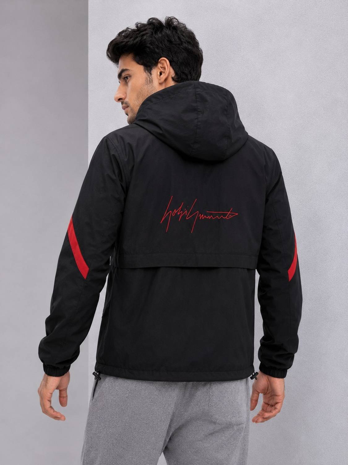 adityahub Striped Men Wind Cheater - Image 2