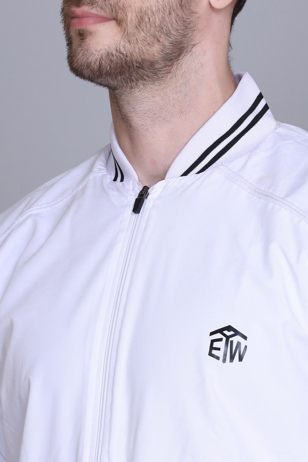 Image of eWools Solid Men Wind Cheater