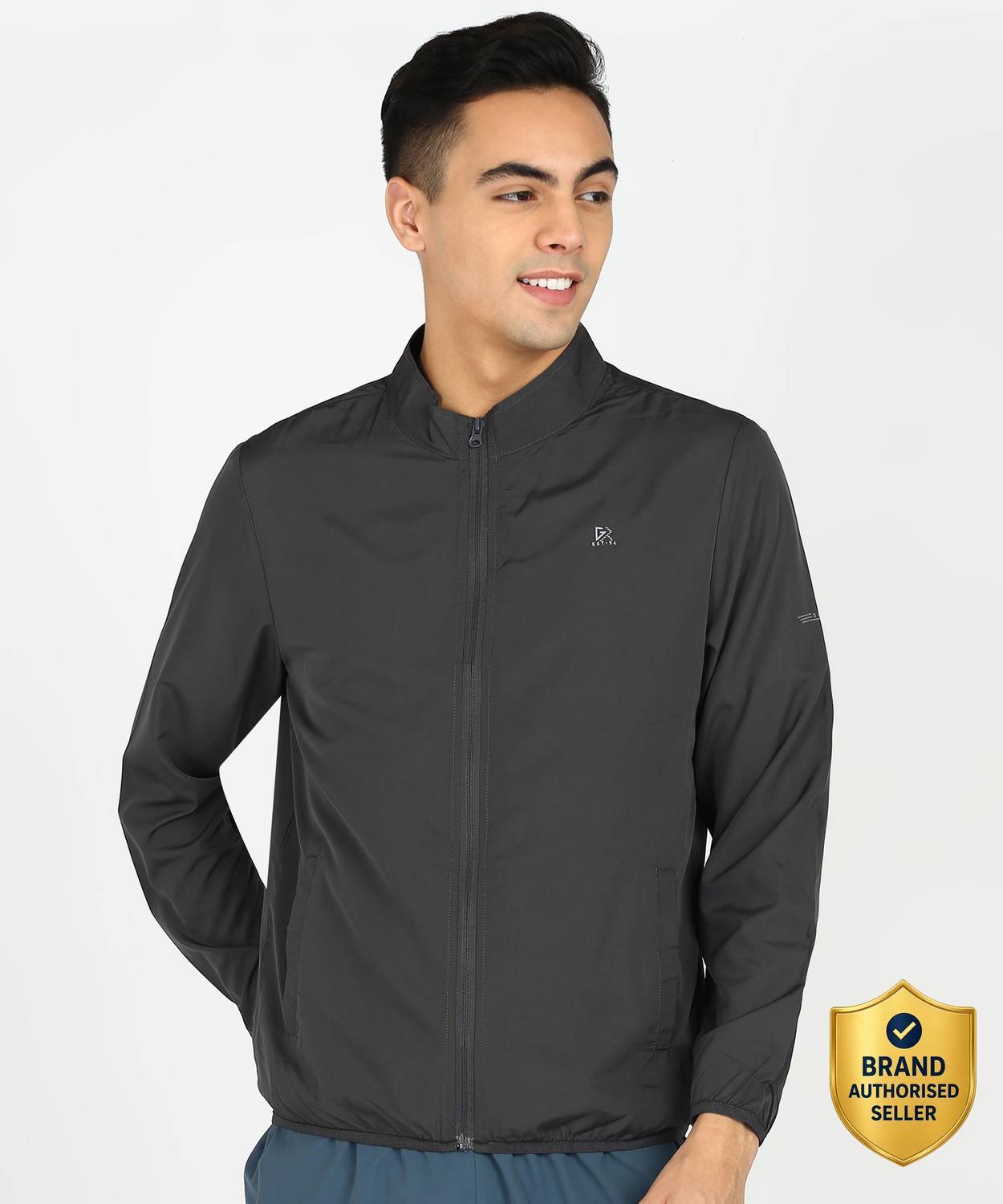 Breil By Fort Collins Solid Men Wind Cheater