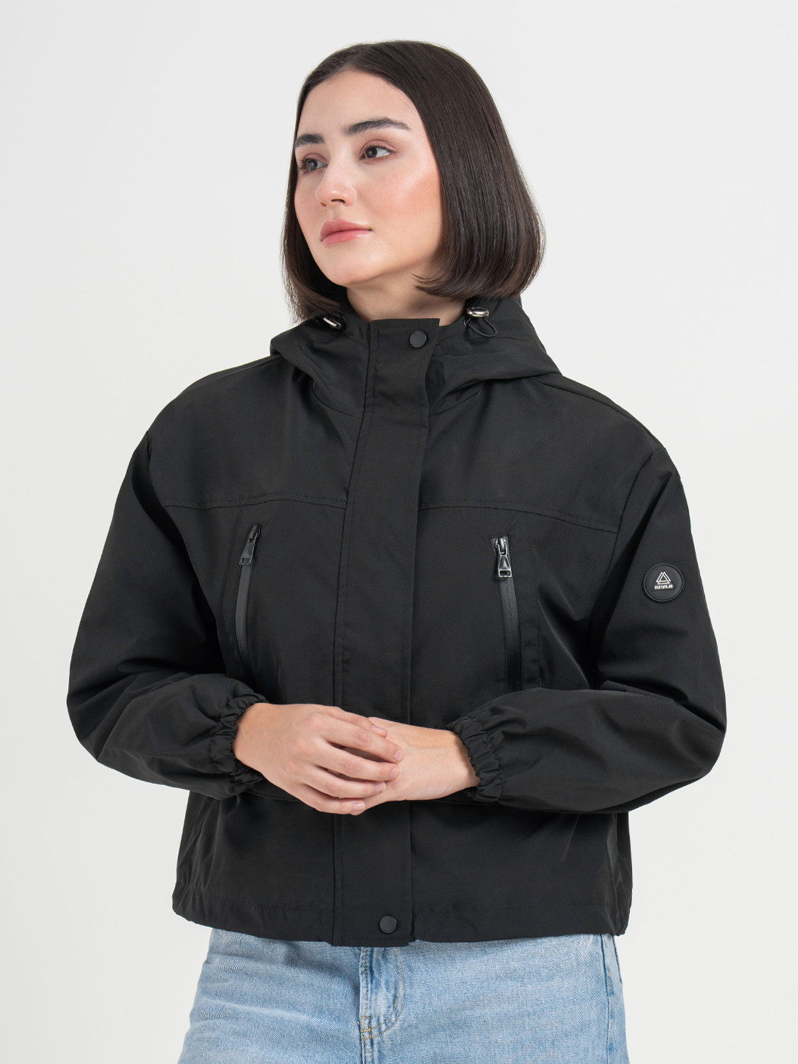Image of RED TAPE Full Sleeve Solid Women Jacket