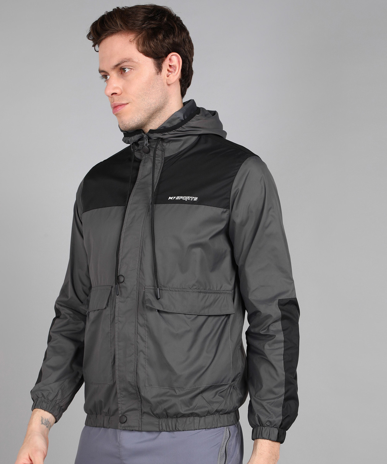 Image of M7 By Metronaut Colorblock Men Wind Cheater