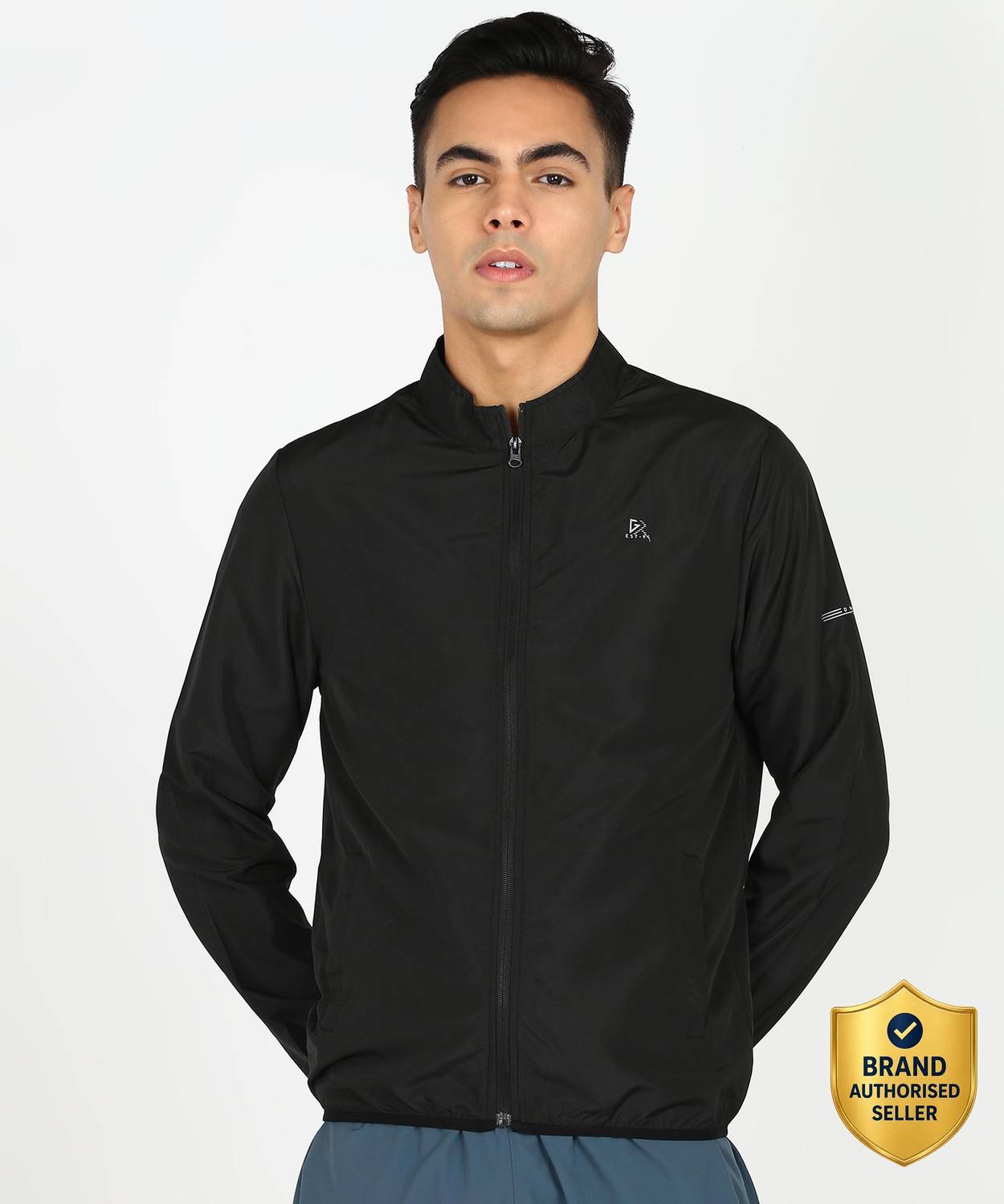 Breil By Fort Collins Solid Men Wind Cheater